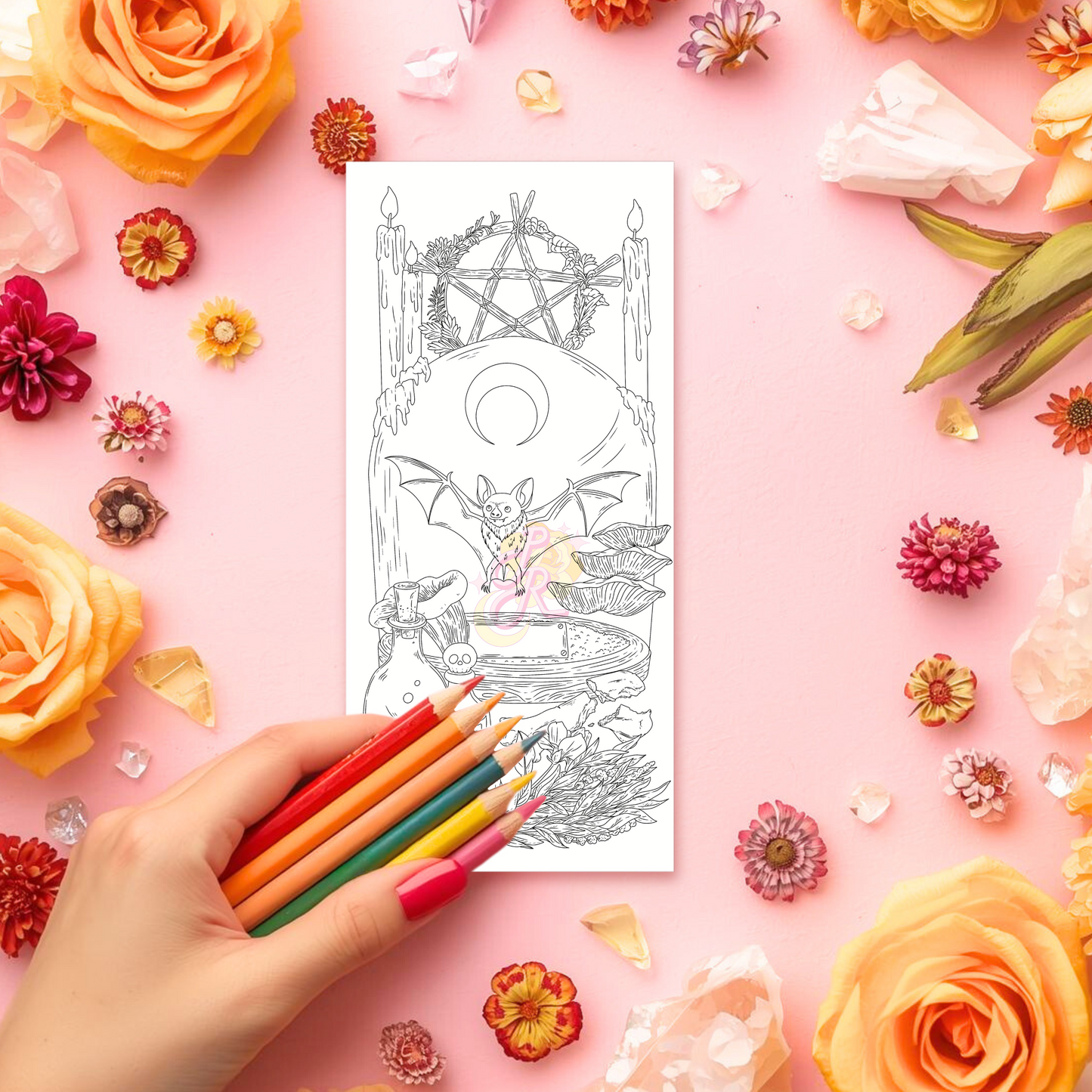 Captured Flight | Pre Colour Temporary Tattoo