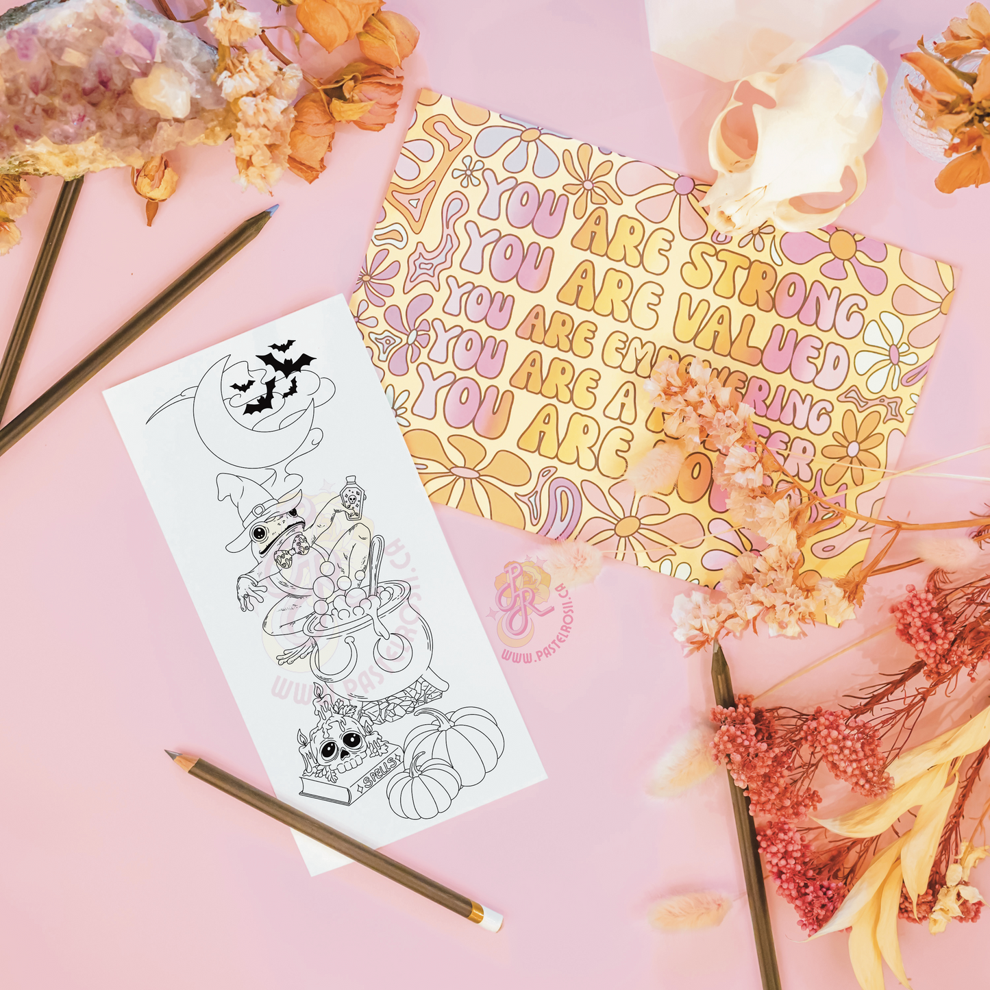 Familiar Spell Casting | Temporary Tattoo