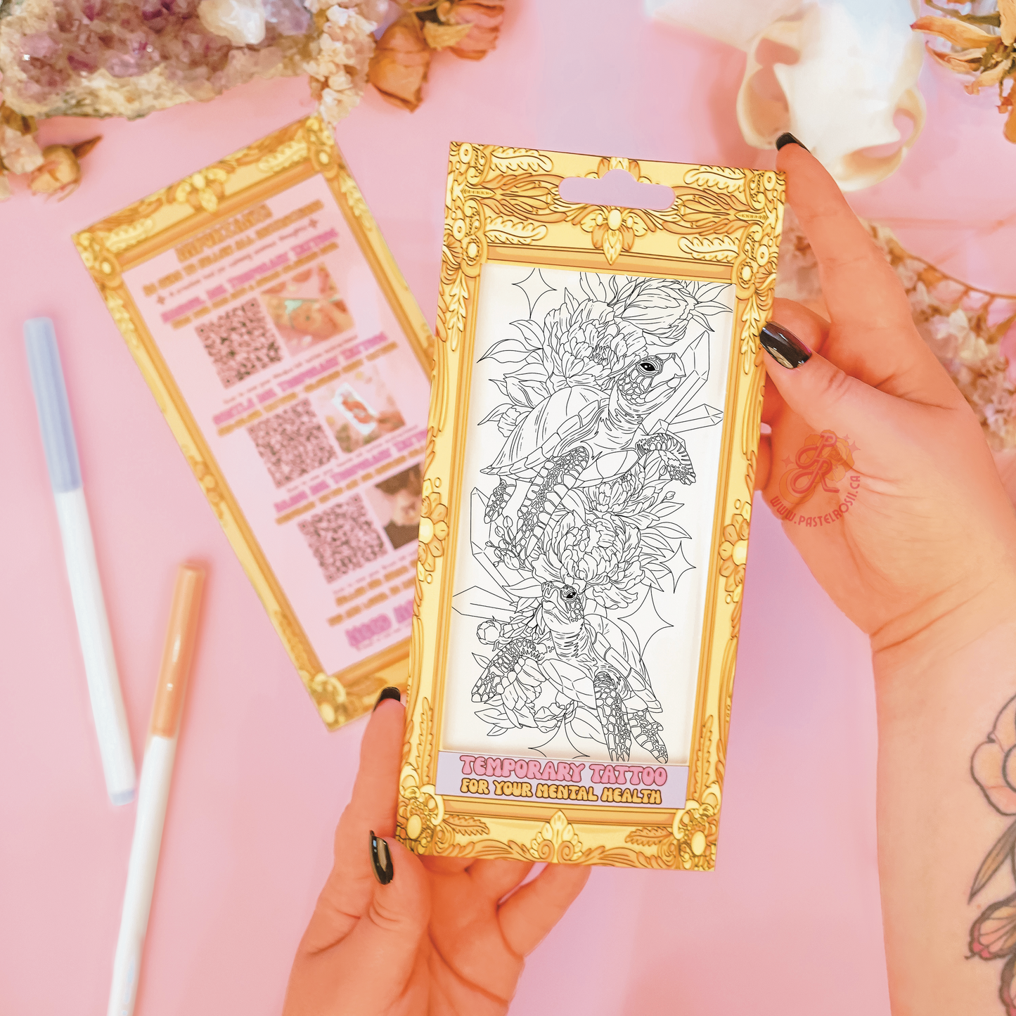 Lush Depths | Temporary Tattoo