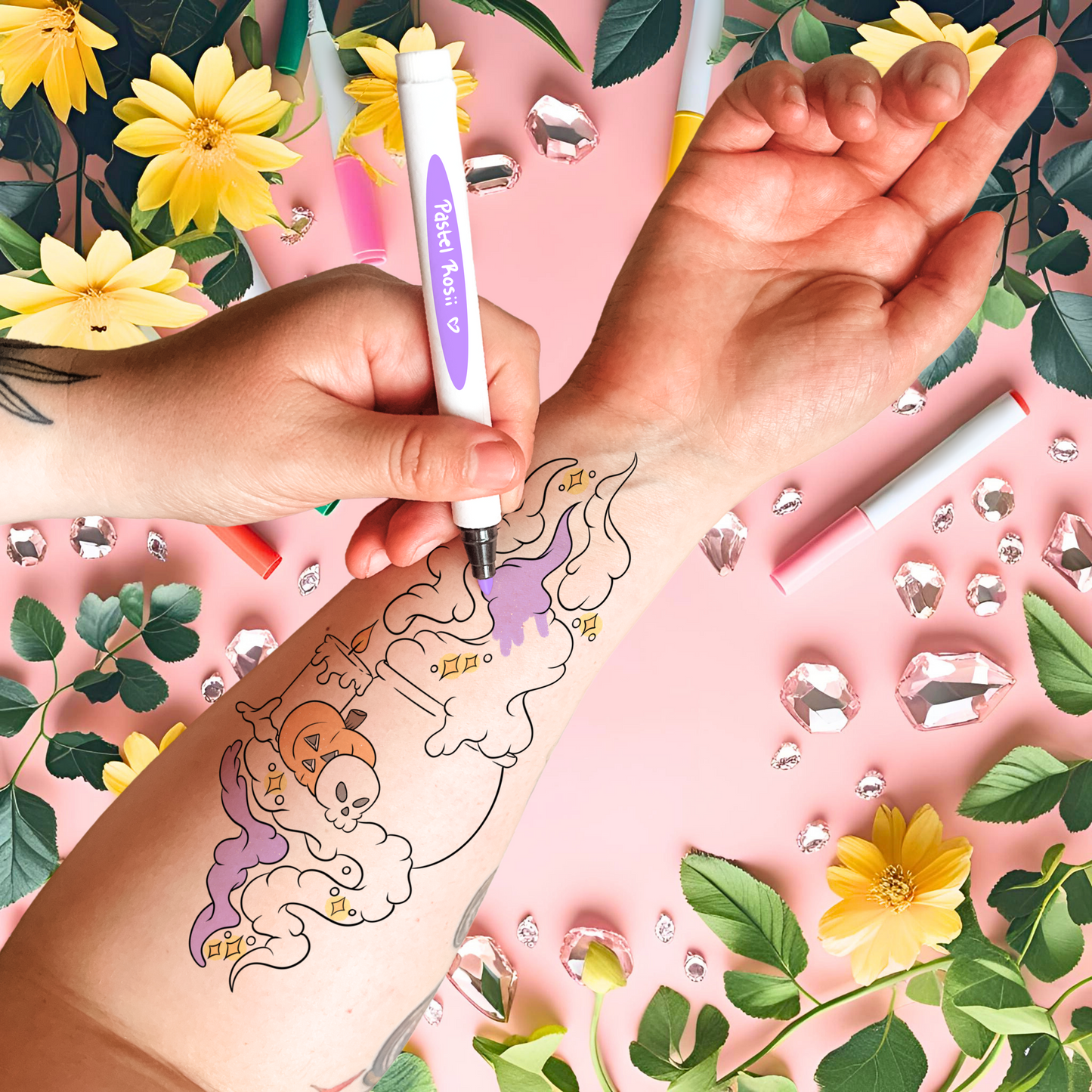 Halloween Forever | Set of Three | Temporary Tattoos