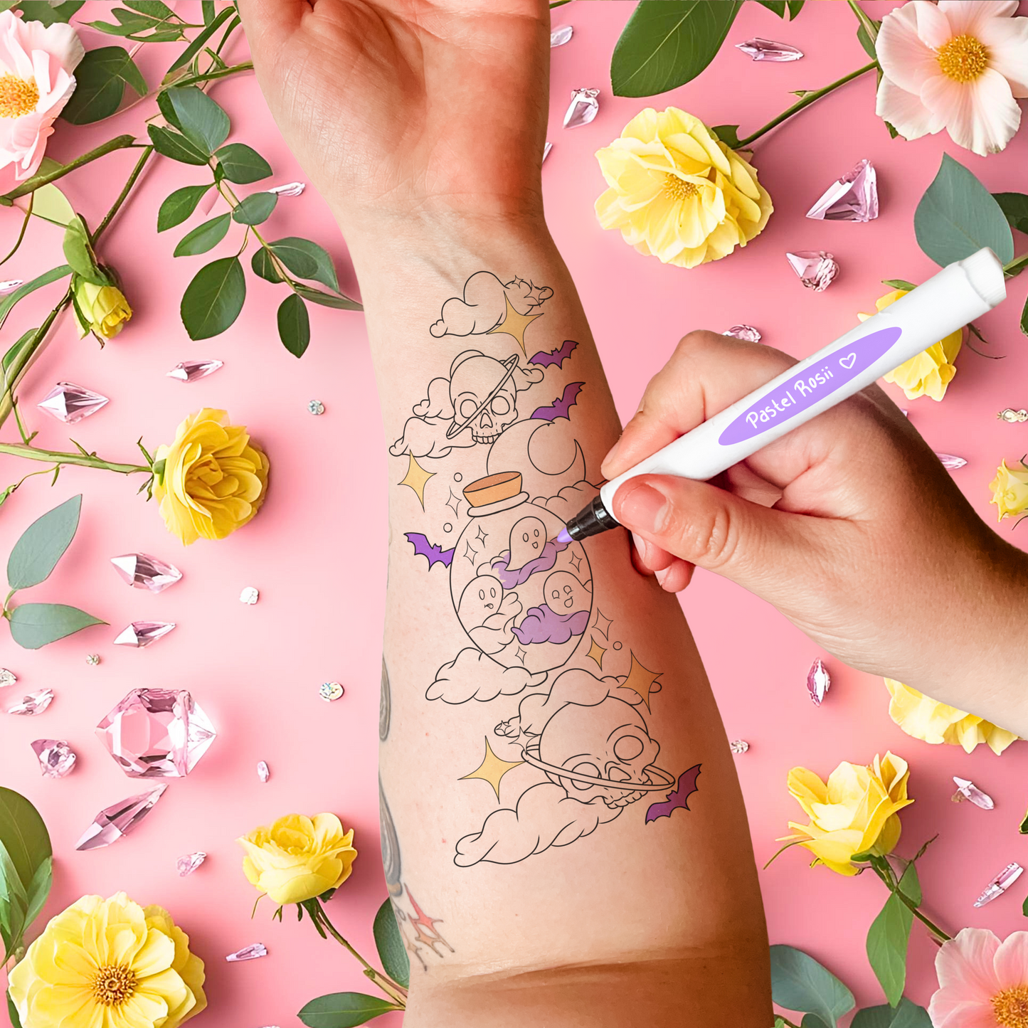 Halloween Forever | Set of Three | Temporary Tattoos