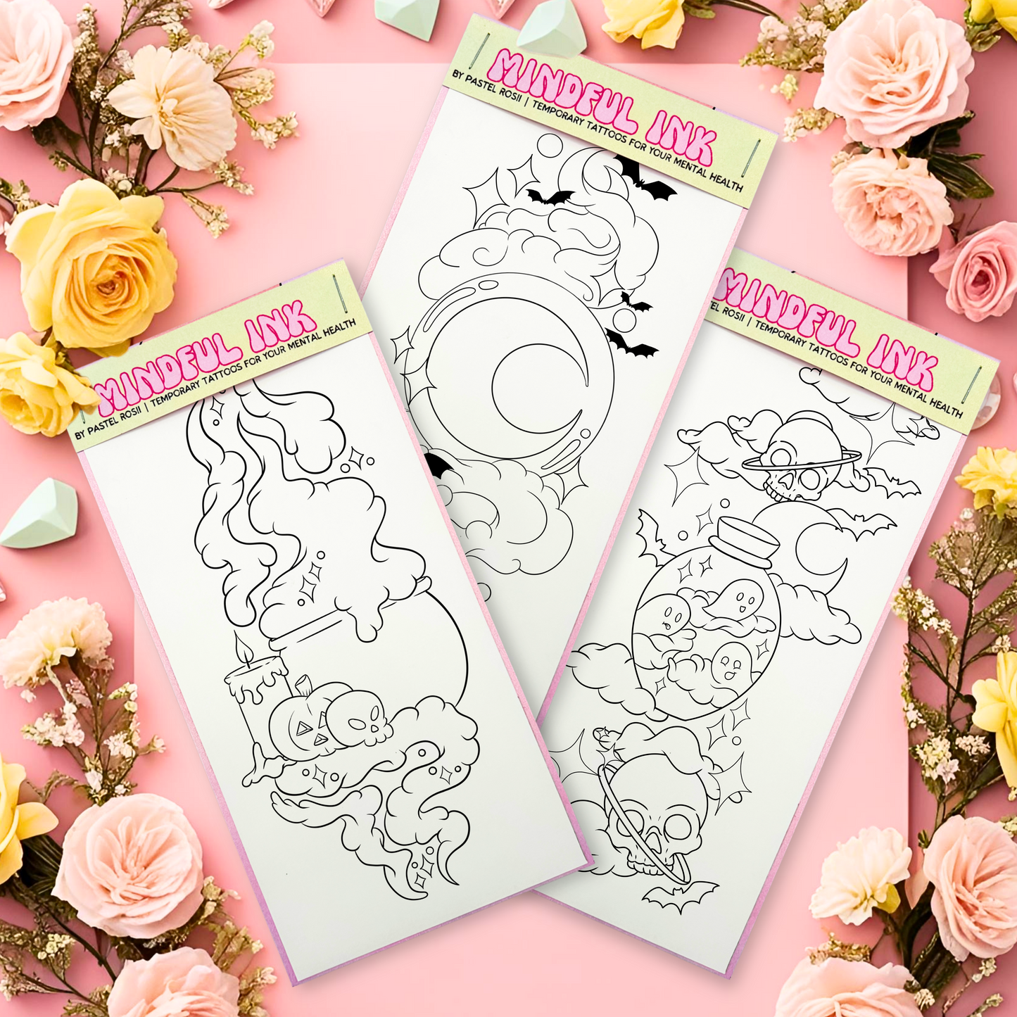 Halloween Forever | Set of Three | Temporary Tattoos