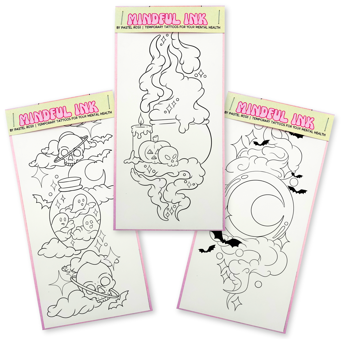 Halloween Forever | Set of Three | Temporary Tattoos