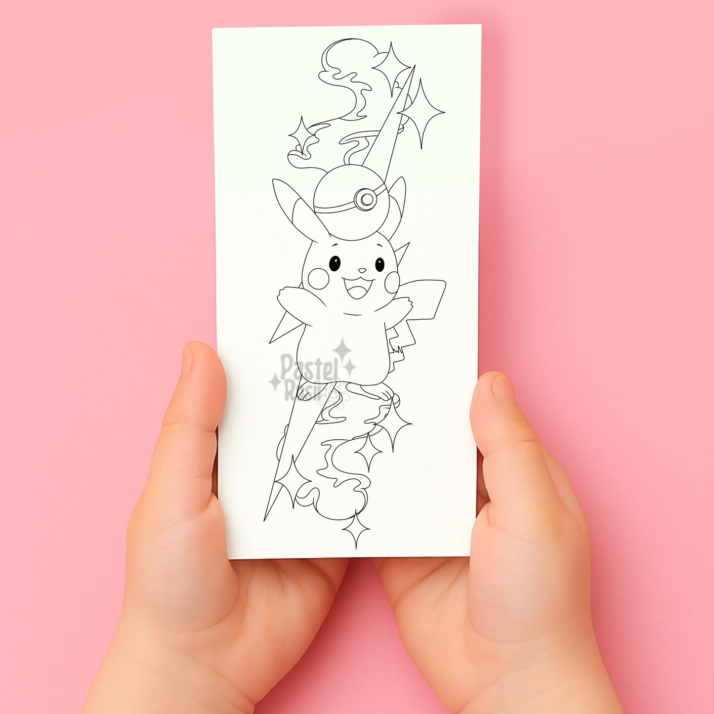 Catch and Colour | Children’s Set of Four | Temporary Tattoos (Set 1)