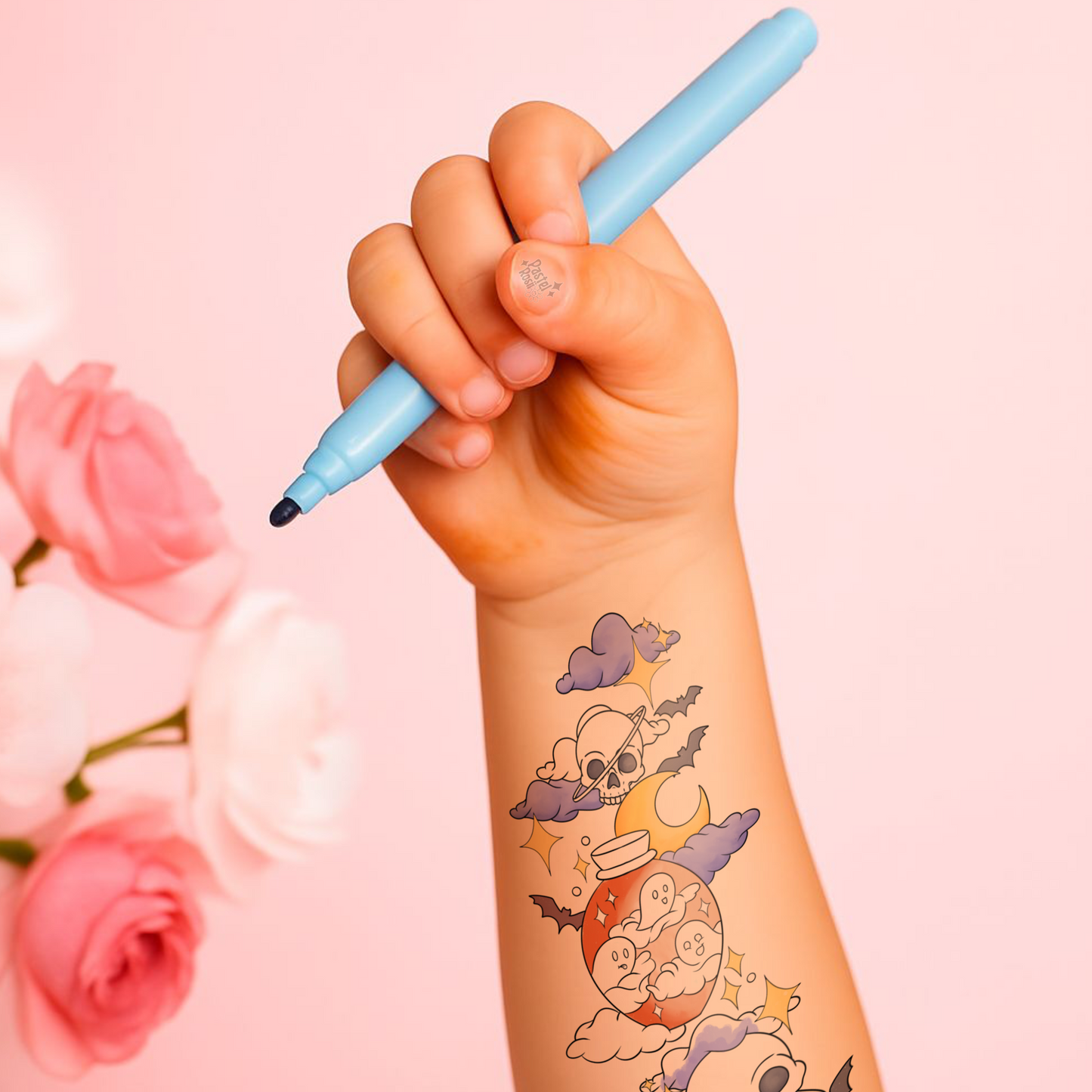 Halloween Forever | Children’s Set of Four | Temporary Tattoos