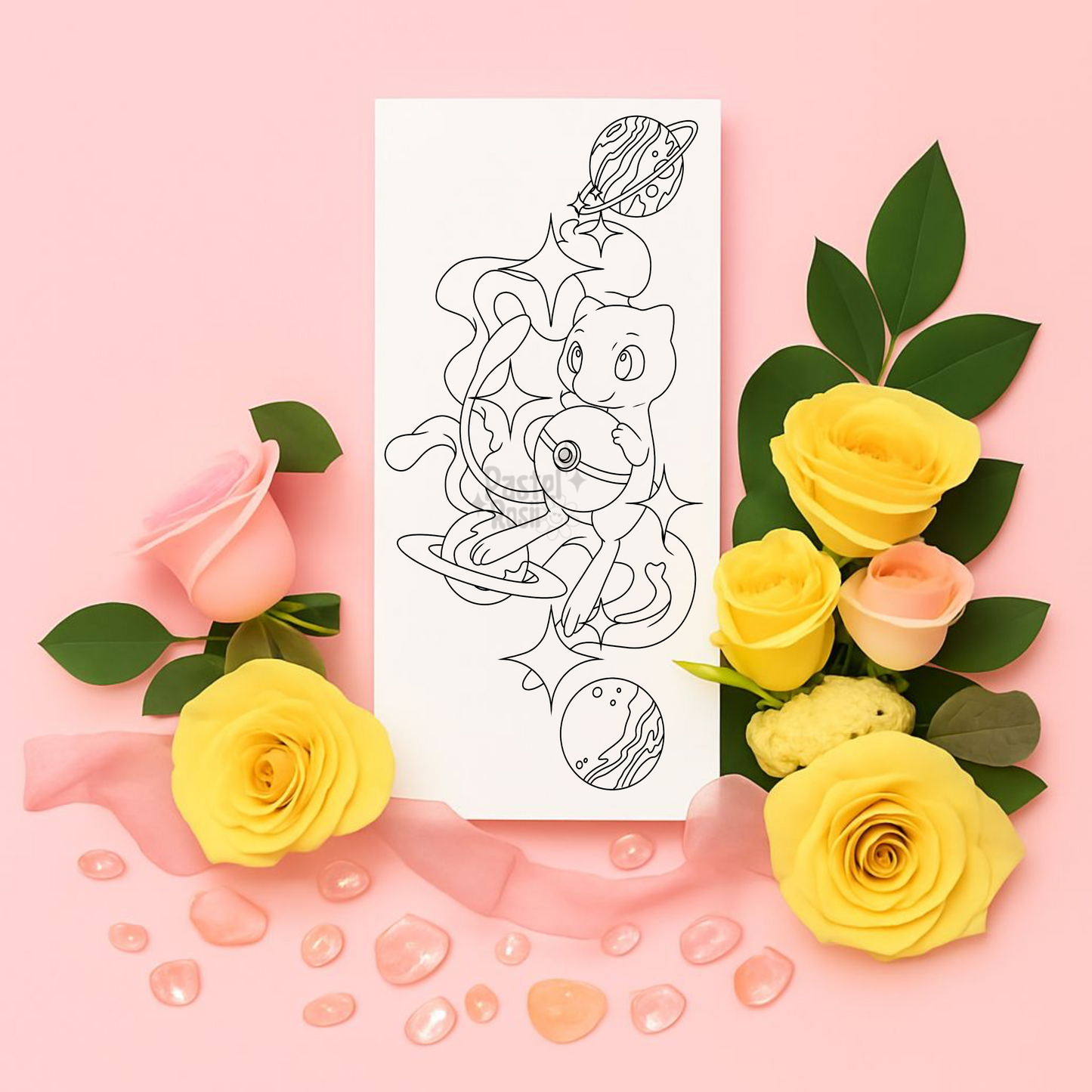 Psychic Mouse | Temporary Tattoo