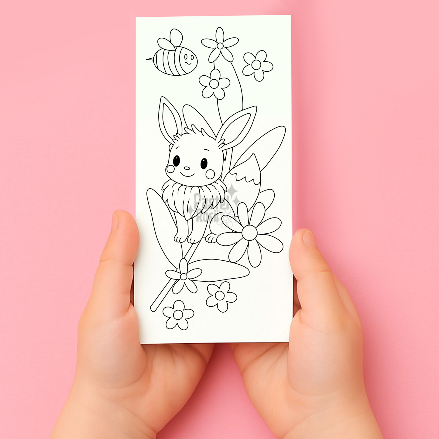 Catch and Colour | Children’s Set of Four | Temporary Tattoos (Set 2)