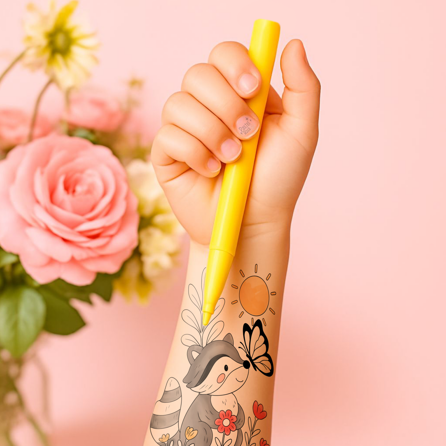 Woodland Adventure | Children’s Set of Four | Temporary Tattoos