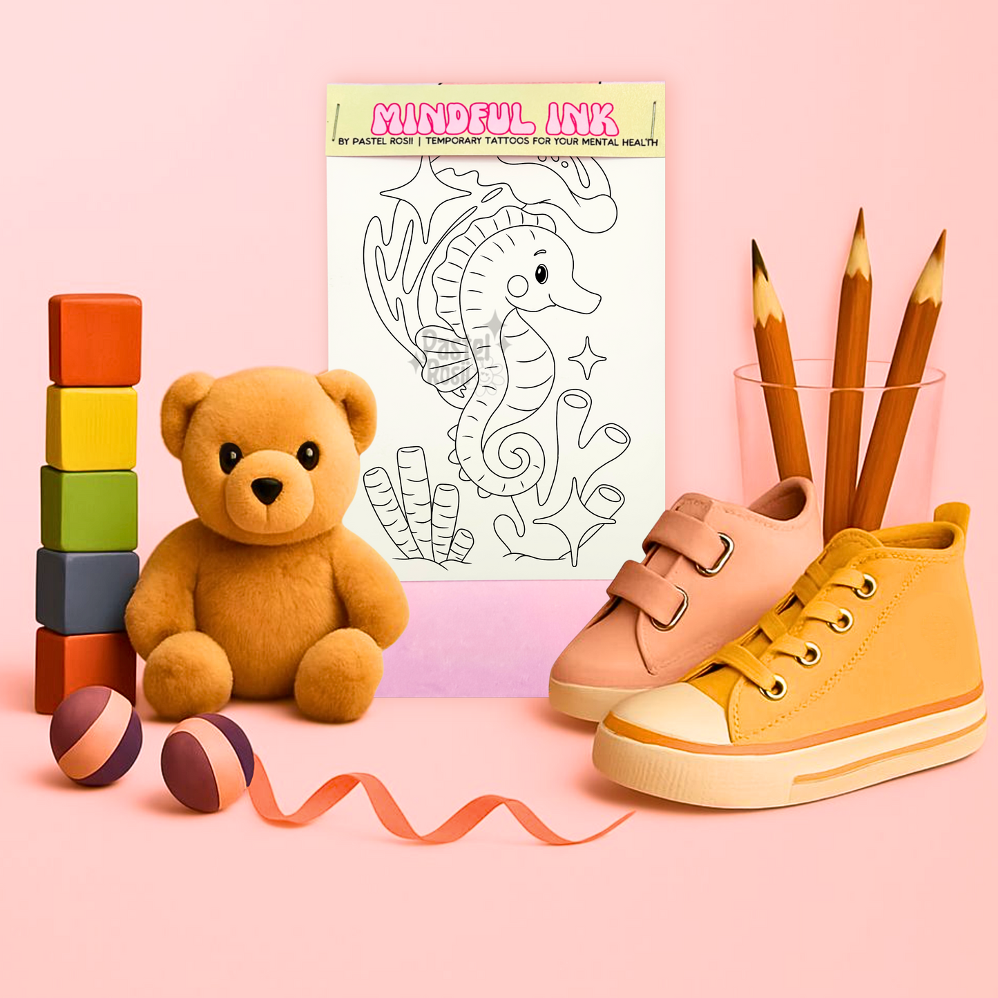 Wonders Below | Children’s Set of Four | Temporary Tattoos