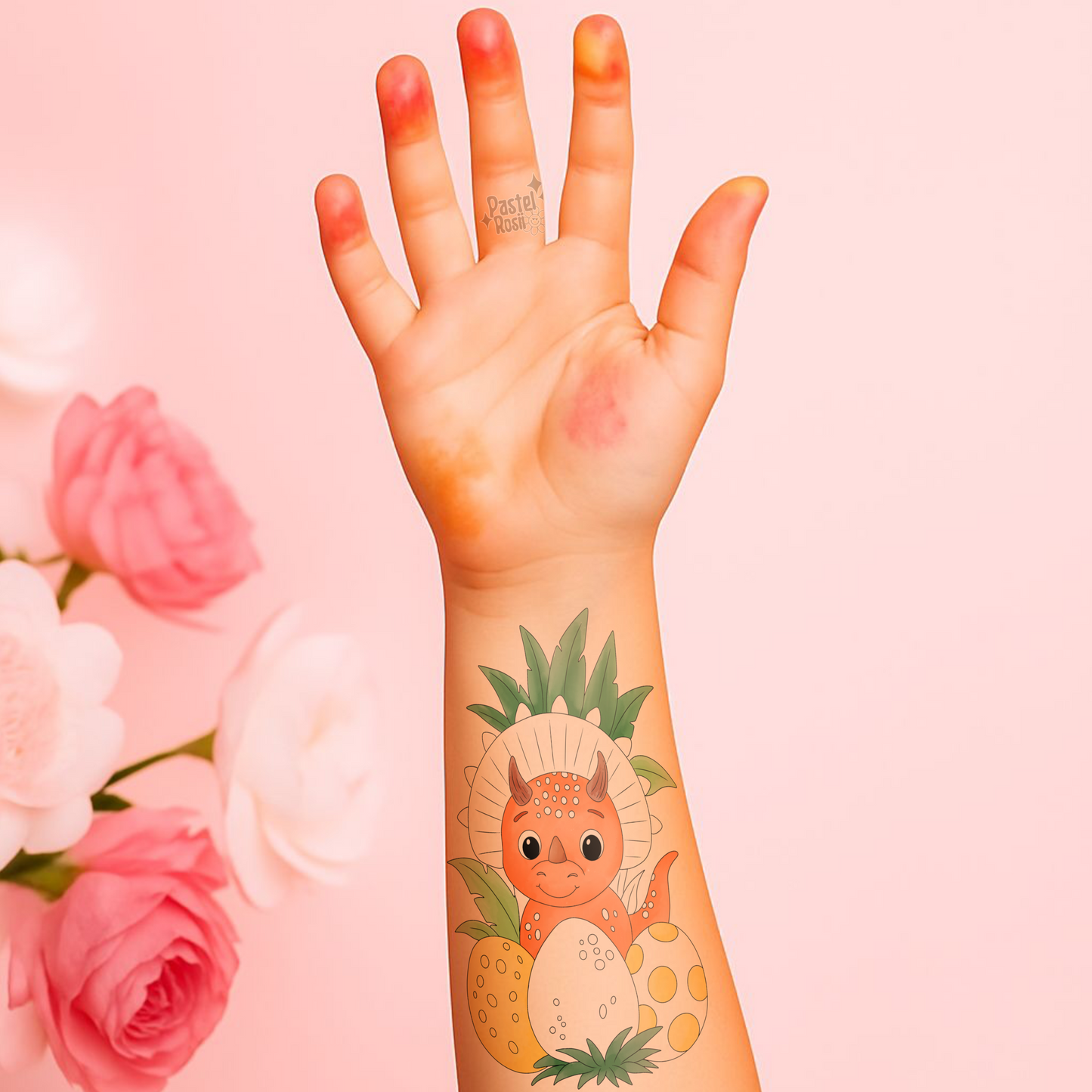 Rawr-some | Children’s Set of Four | Temporary Tattoos
