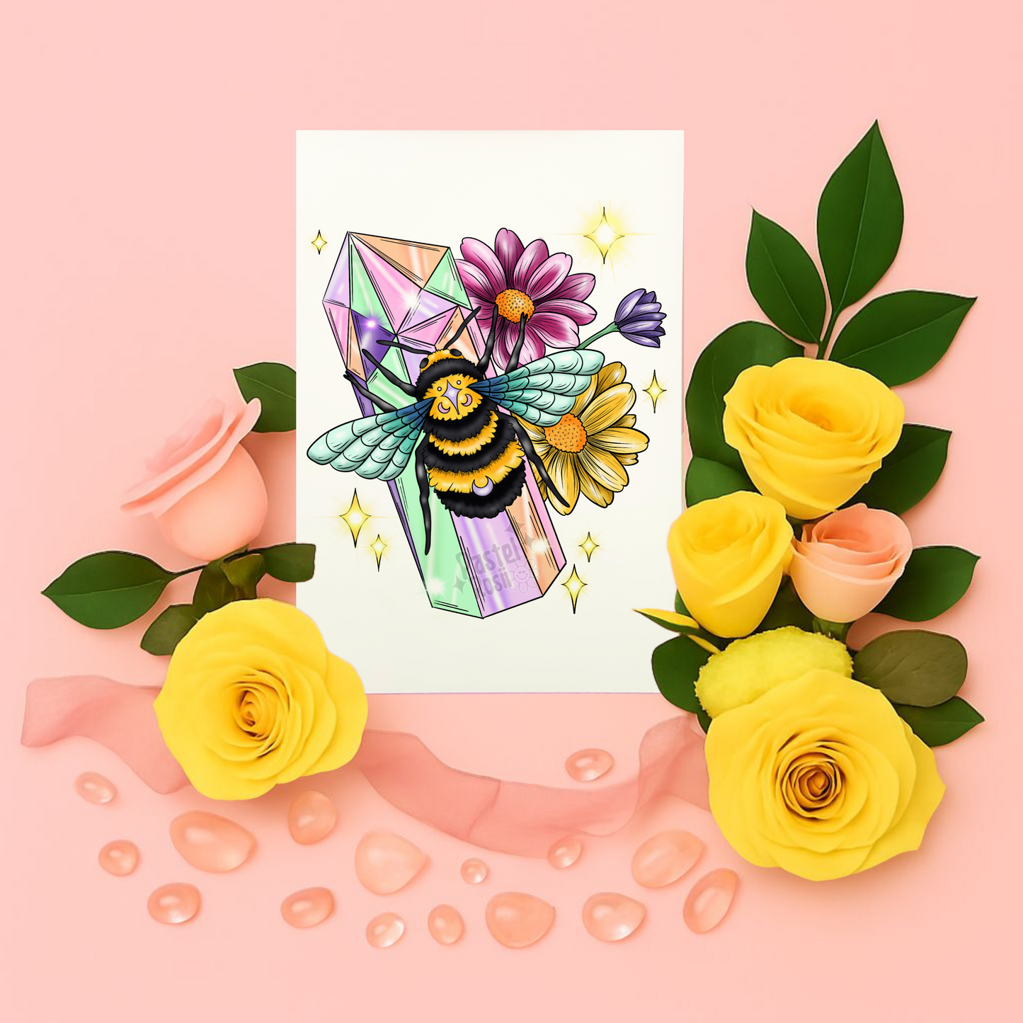Crystal Nectar | Temporary Tattoo