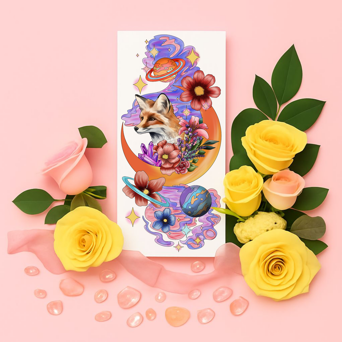 Solar Fox | Temporary Tattoo