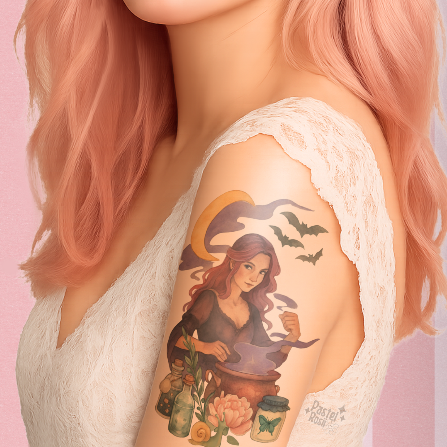 Midnight Conjurer | Temporary Tattoo