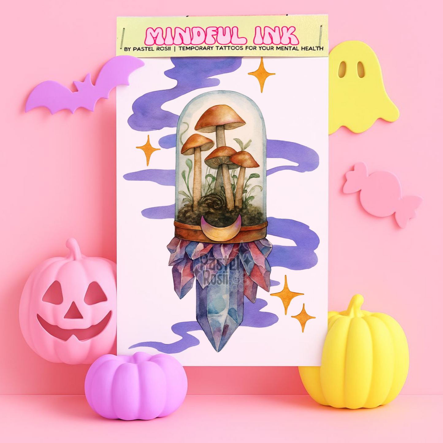 Fungal Prism | Temporary Tattoo
