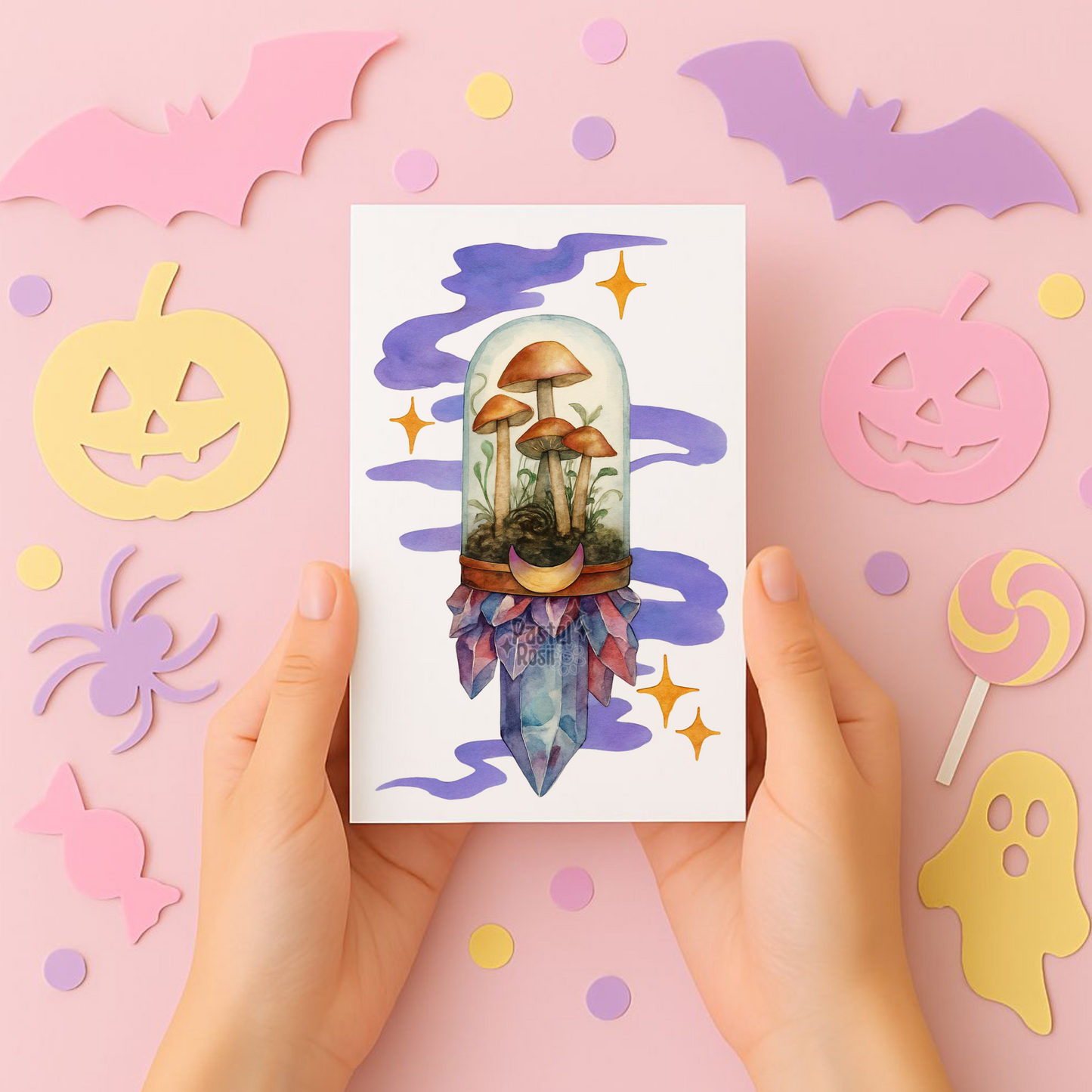 Fungal Prism | Temporary Tattoo