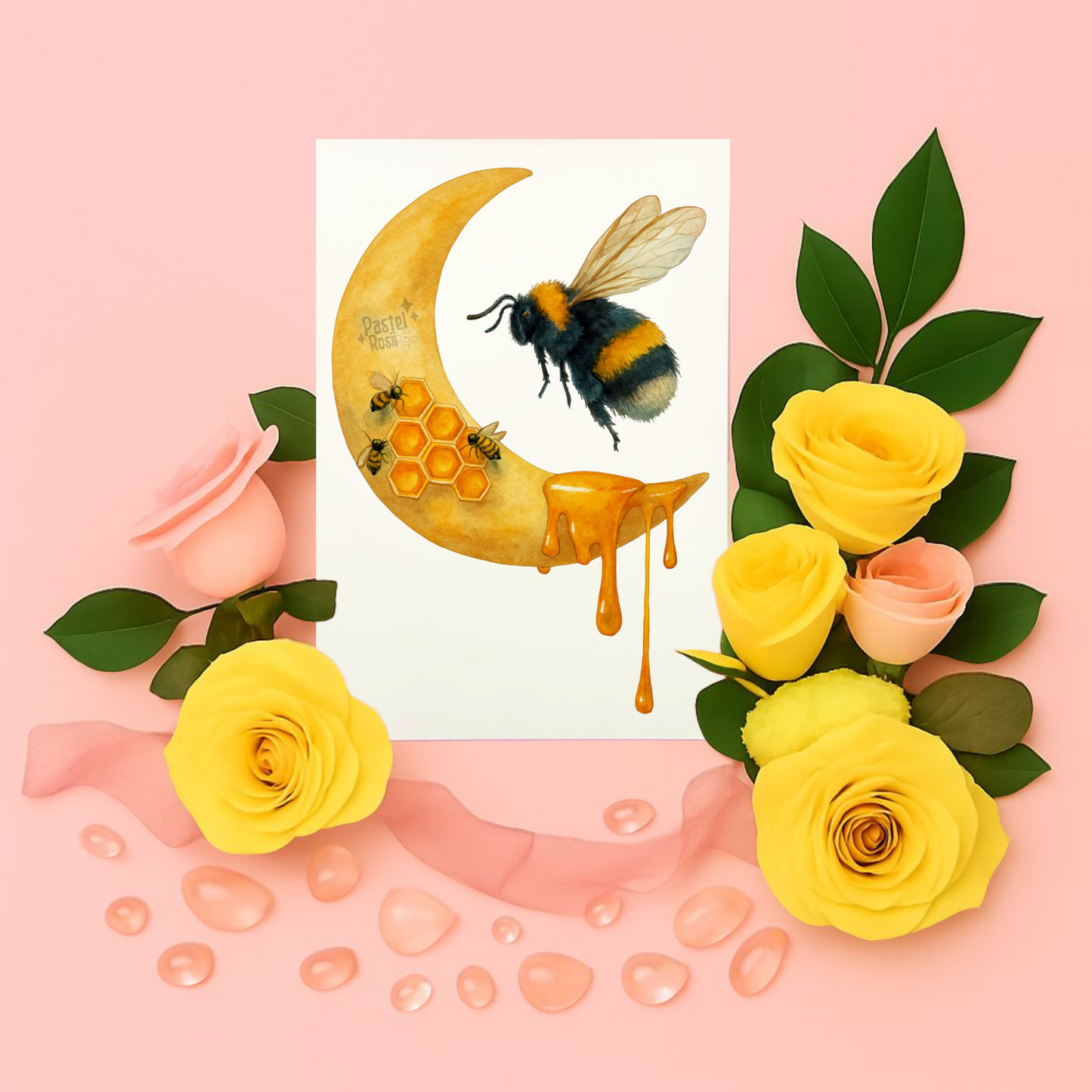 Golden Eclipse | Temporary Tattoo