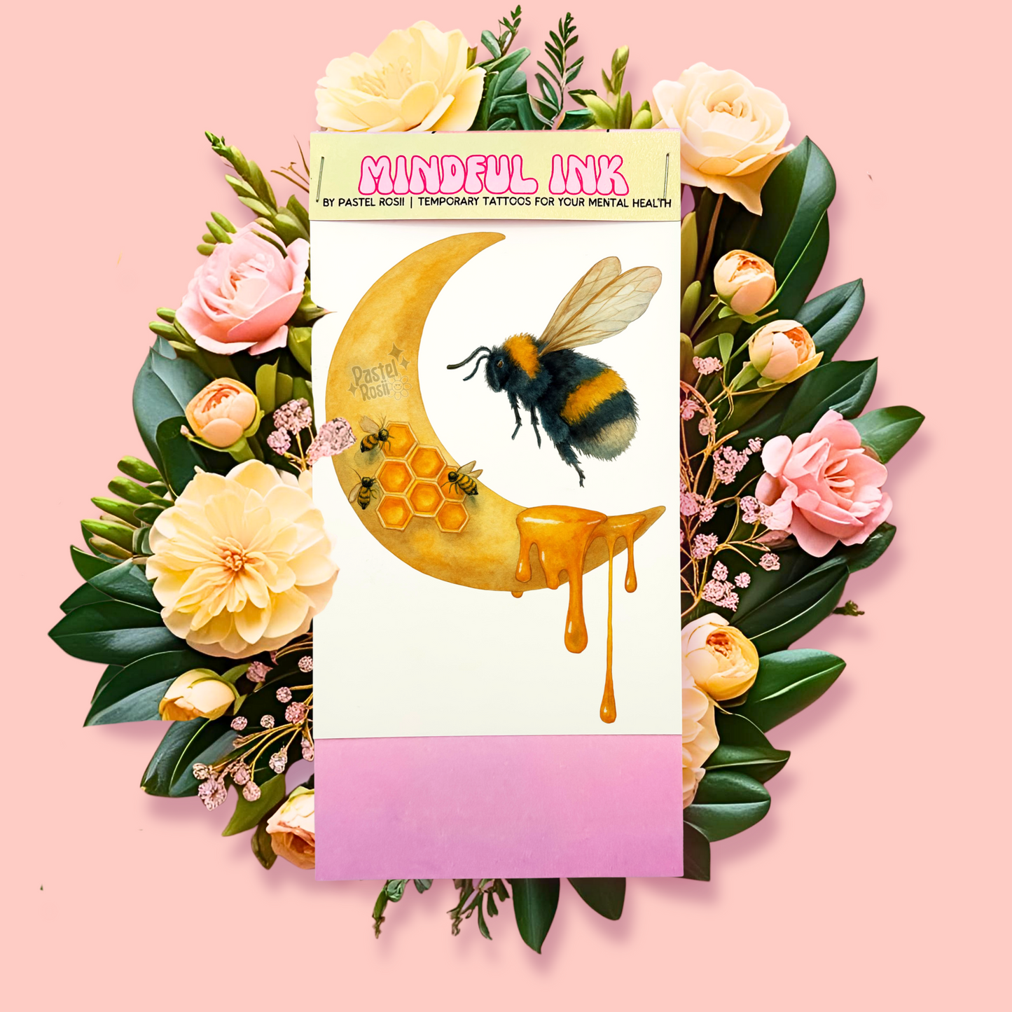 Golden Eclipse | Temporary Tattoo