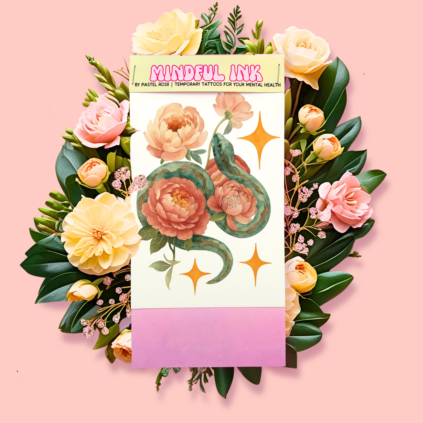 Astral Serpent | Temporary Tattoo