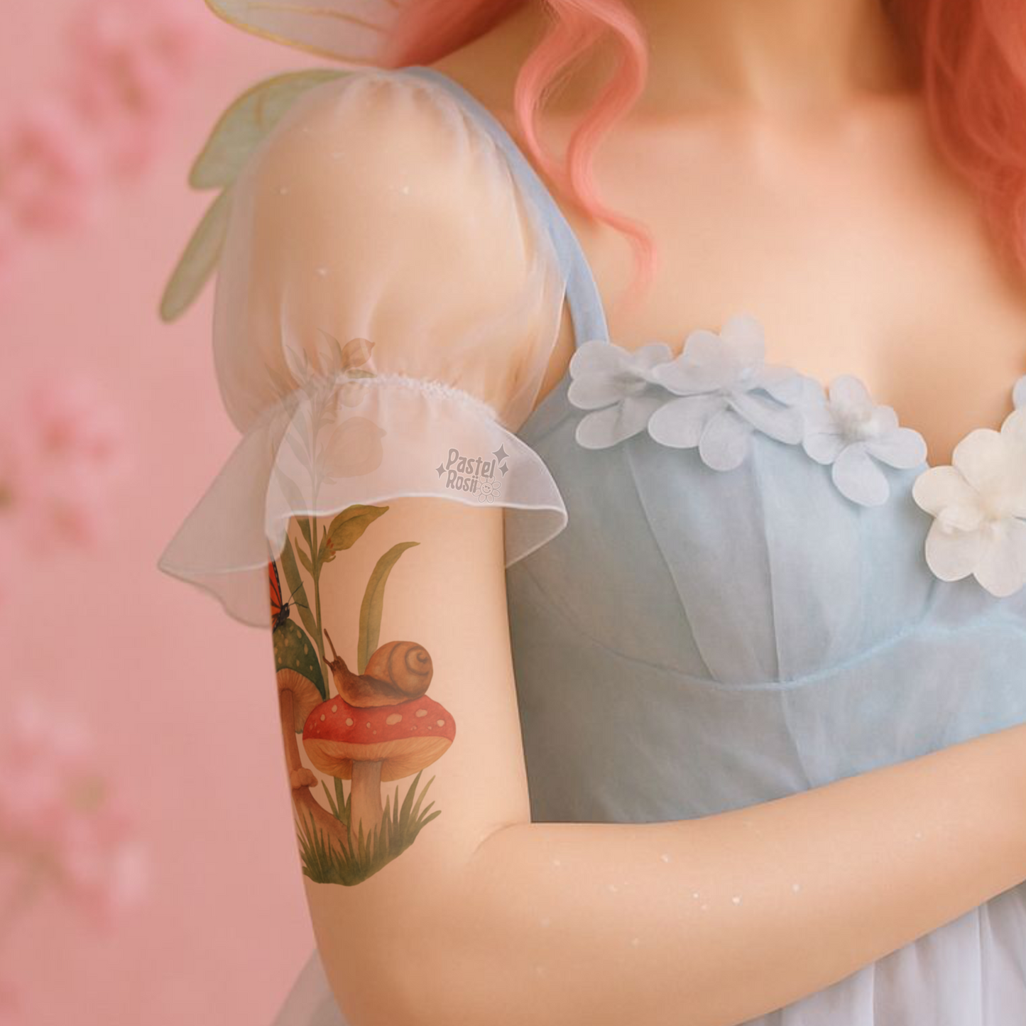 The Flourishing Path | Temporary Tattoo
