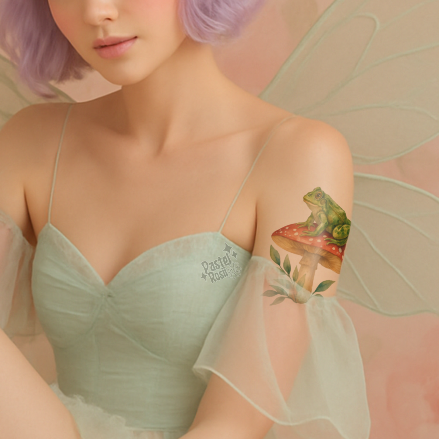 Dreamy Fungus | Temporary Tattoo