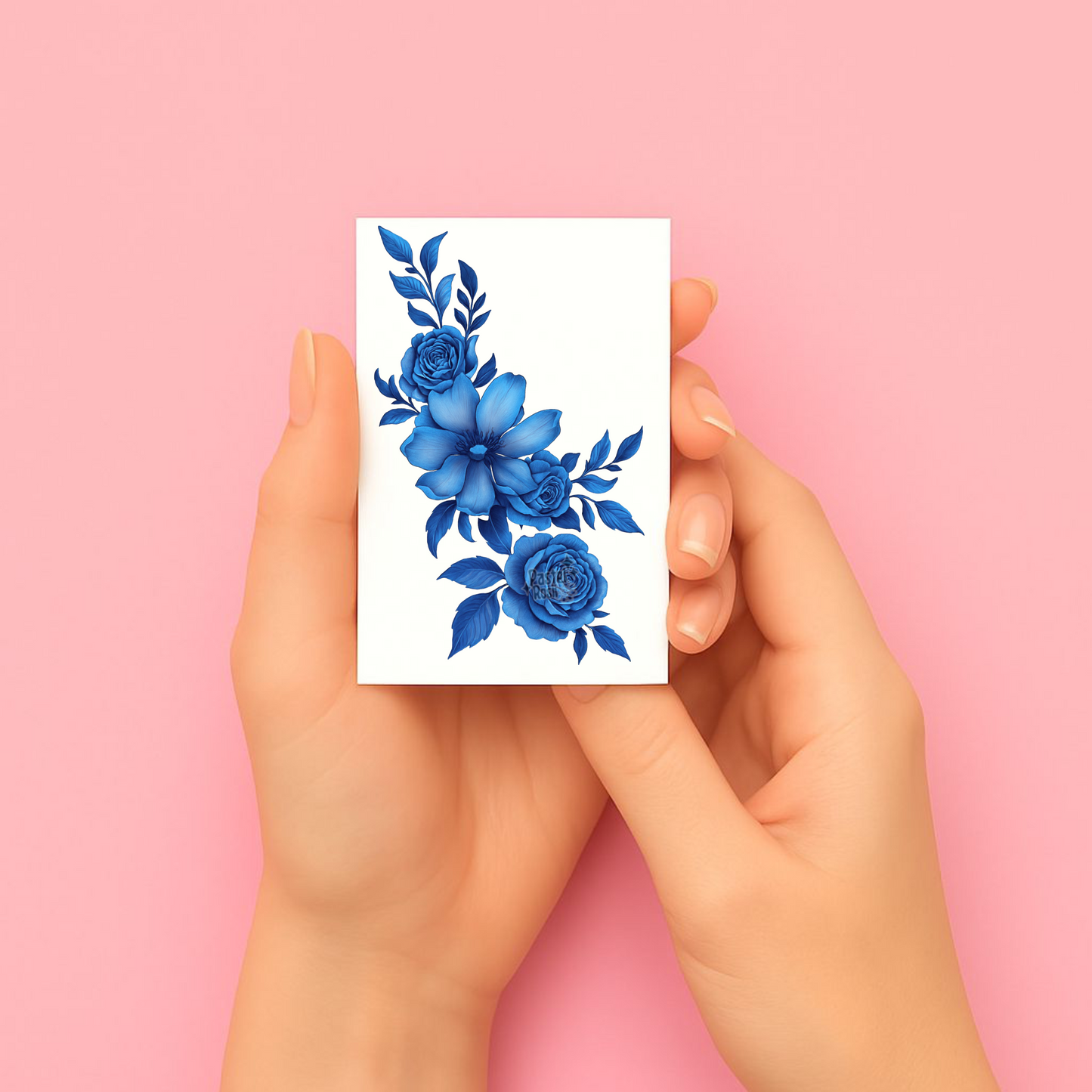 Porcelain Blooms | Temporary Tattoo