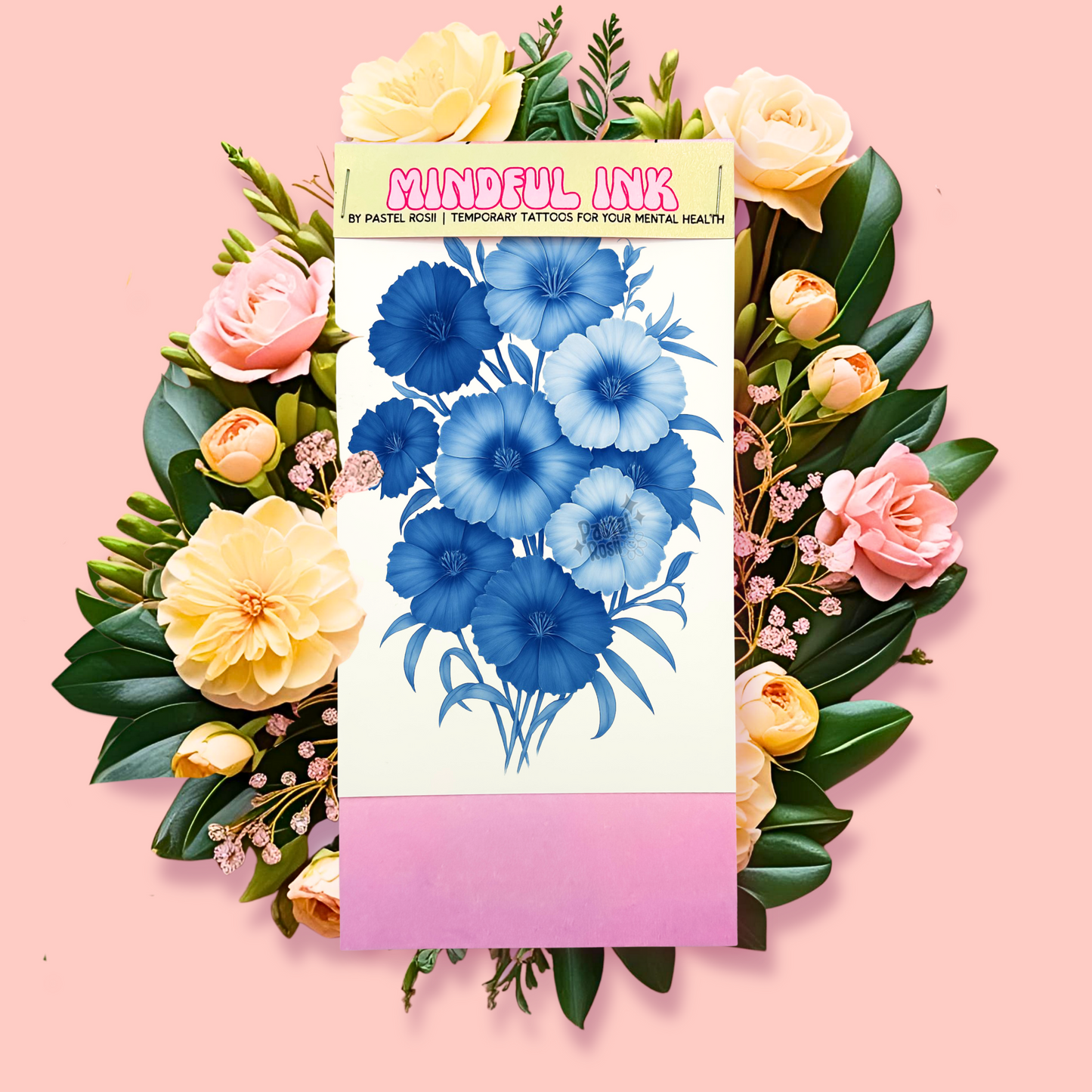 The Delft Garden | Temporary Tattoo