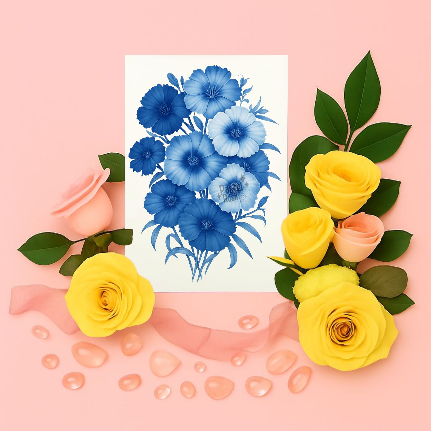 The Delft Garden | Temporary Tattoo