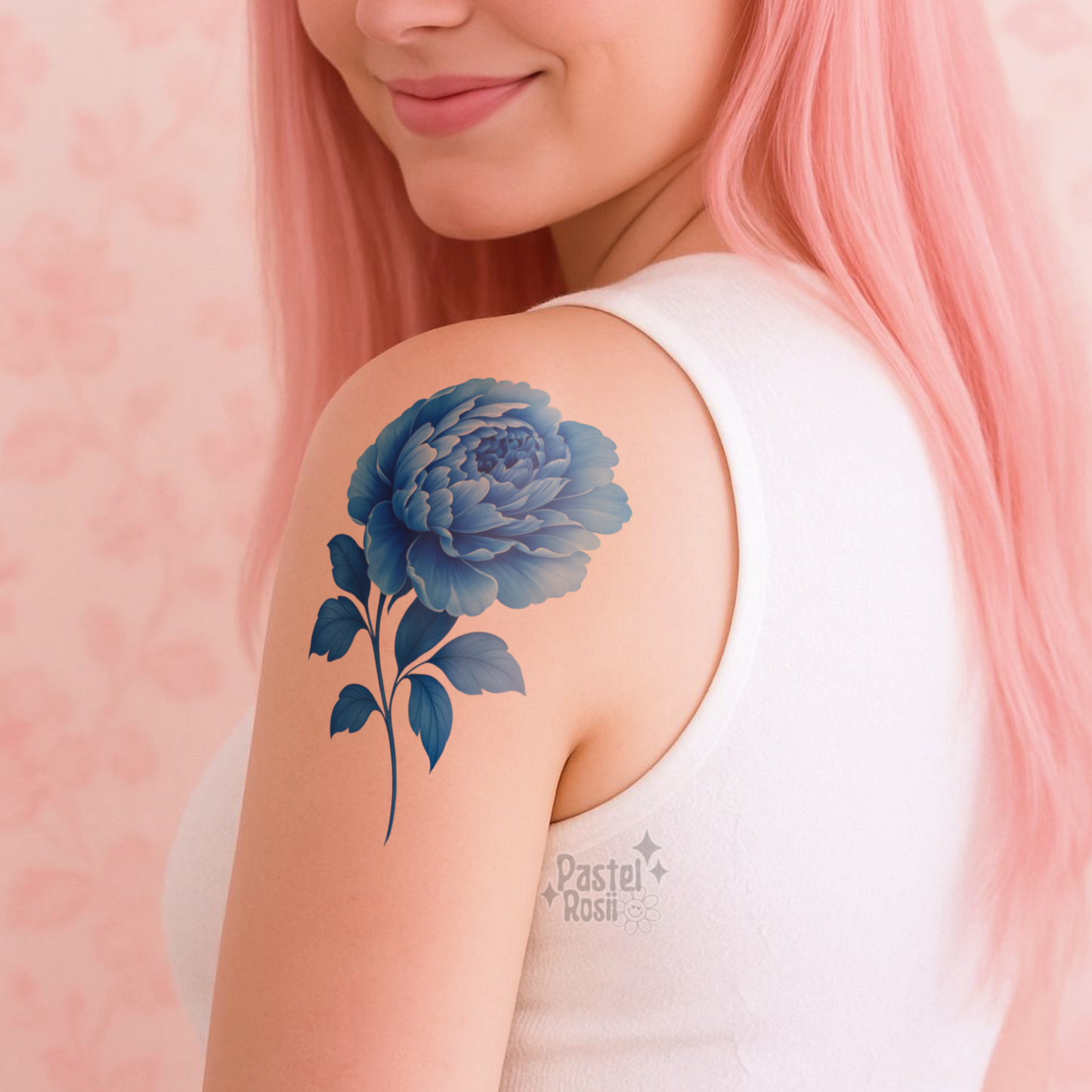 Porcelain Bouquet | Temporary Tattoo