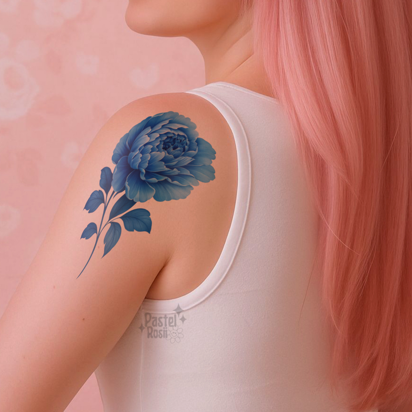 Porcelain Bouquet | Temporary Tattoo