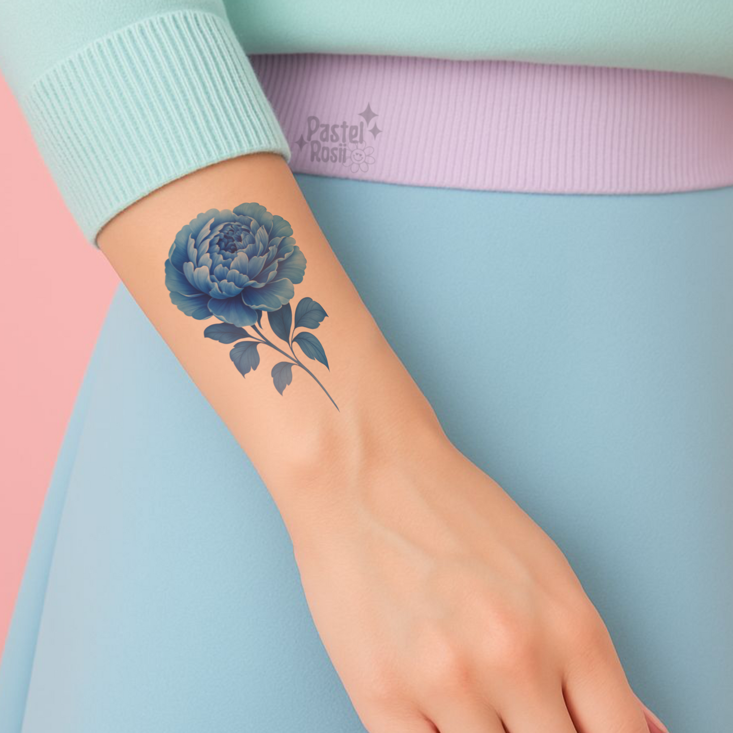 Porcelain Bouquet | Temporary Tattoo