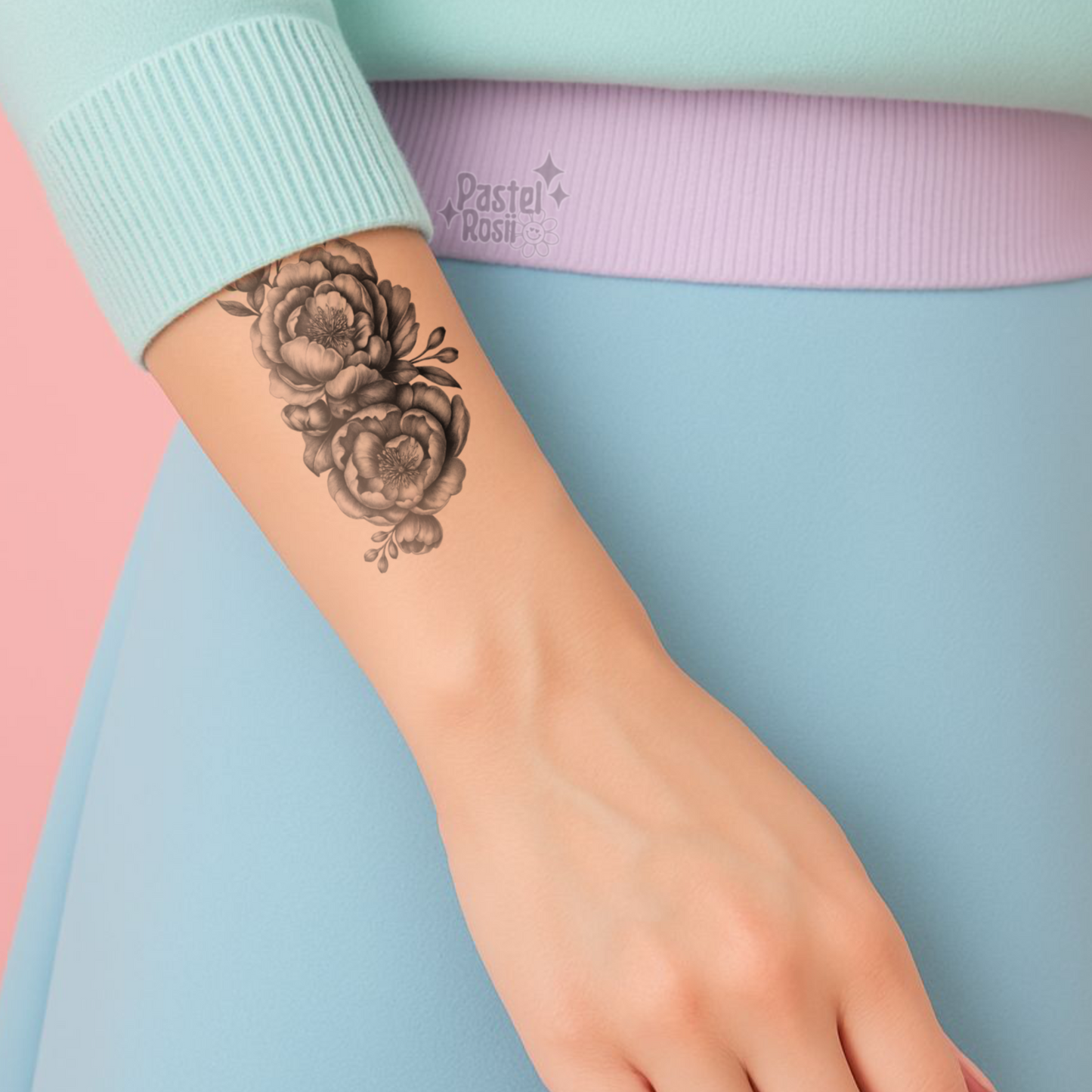 The Silent Garden | Temporary Tattoo