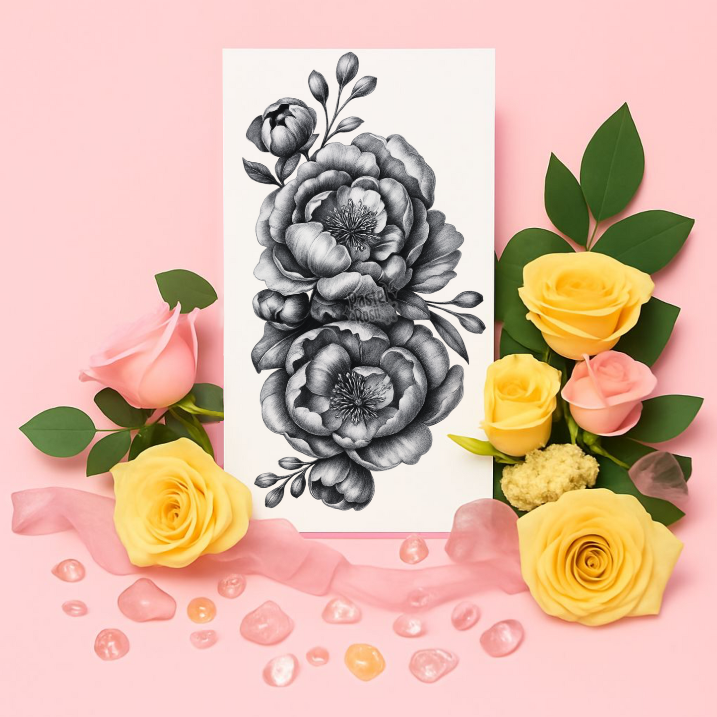 The Silent Garden | Temporary Tattoo