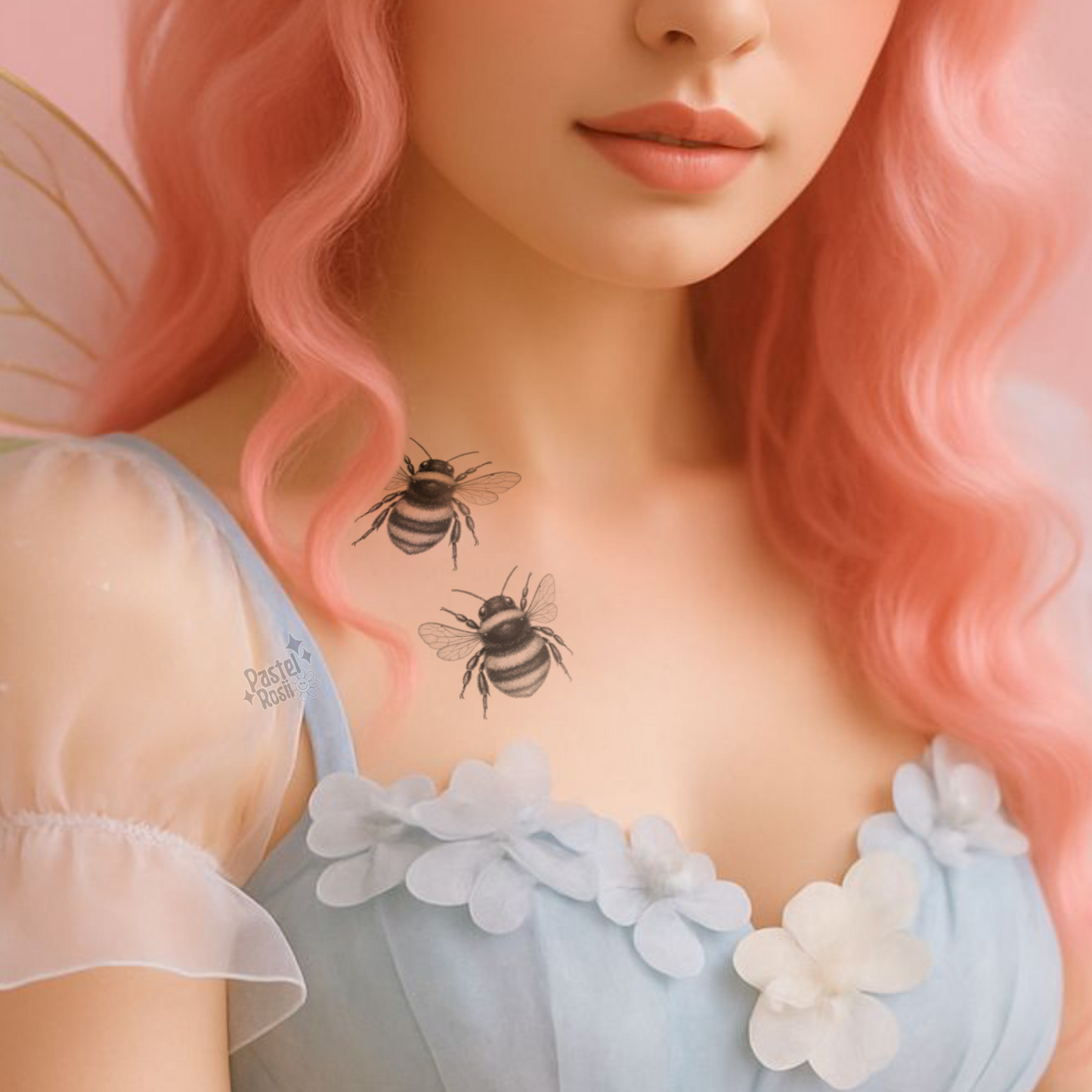 Inkwing Bee | Temporary Tattoo
