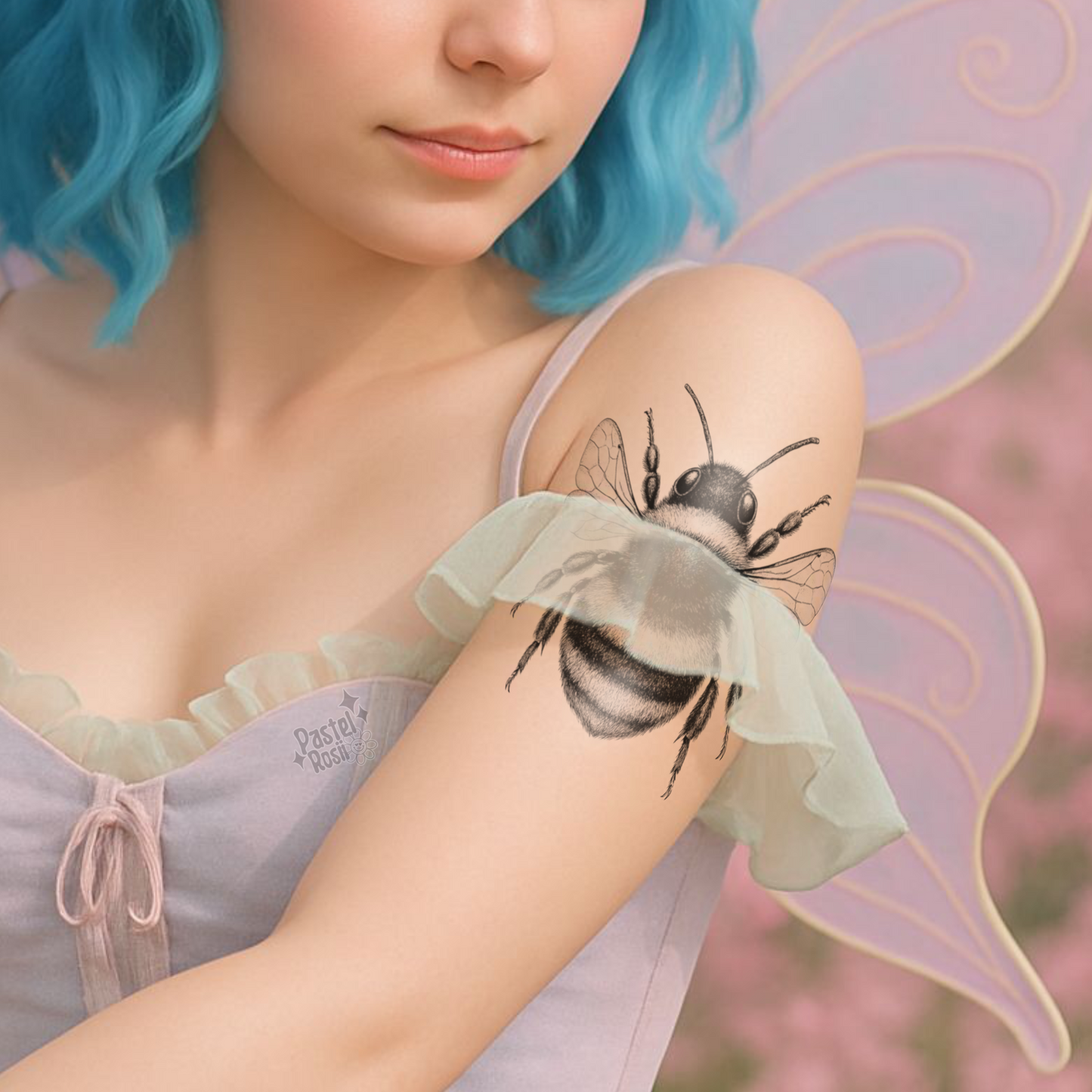 Inkwing Bee | Temporary Tattoo