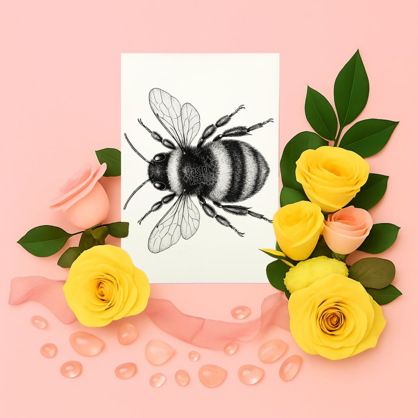 Inkwing Bee | Temporary Tattoo