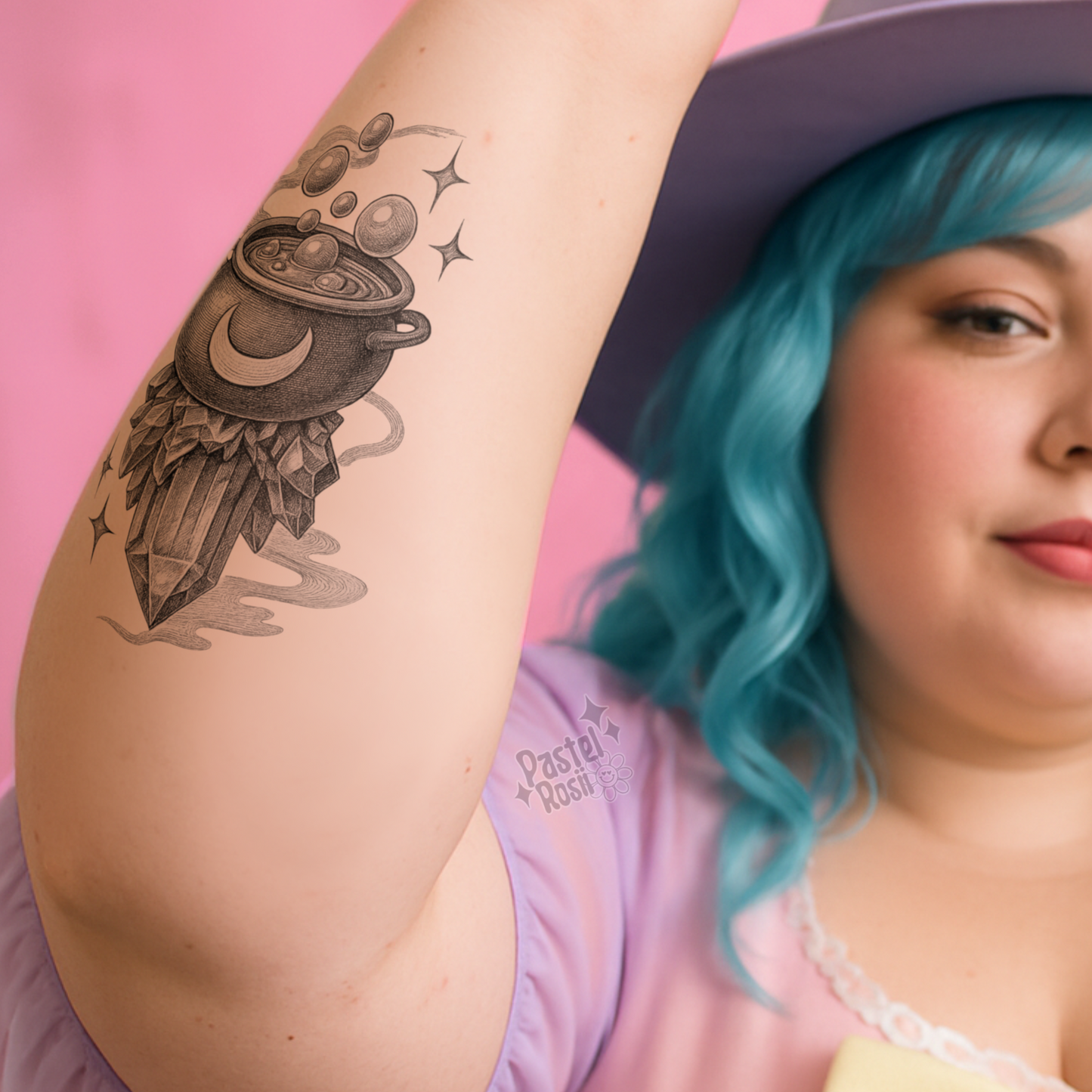 Crystal Brew | Temporary Tattoo