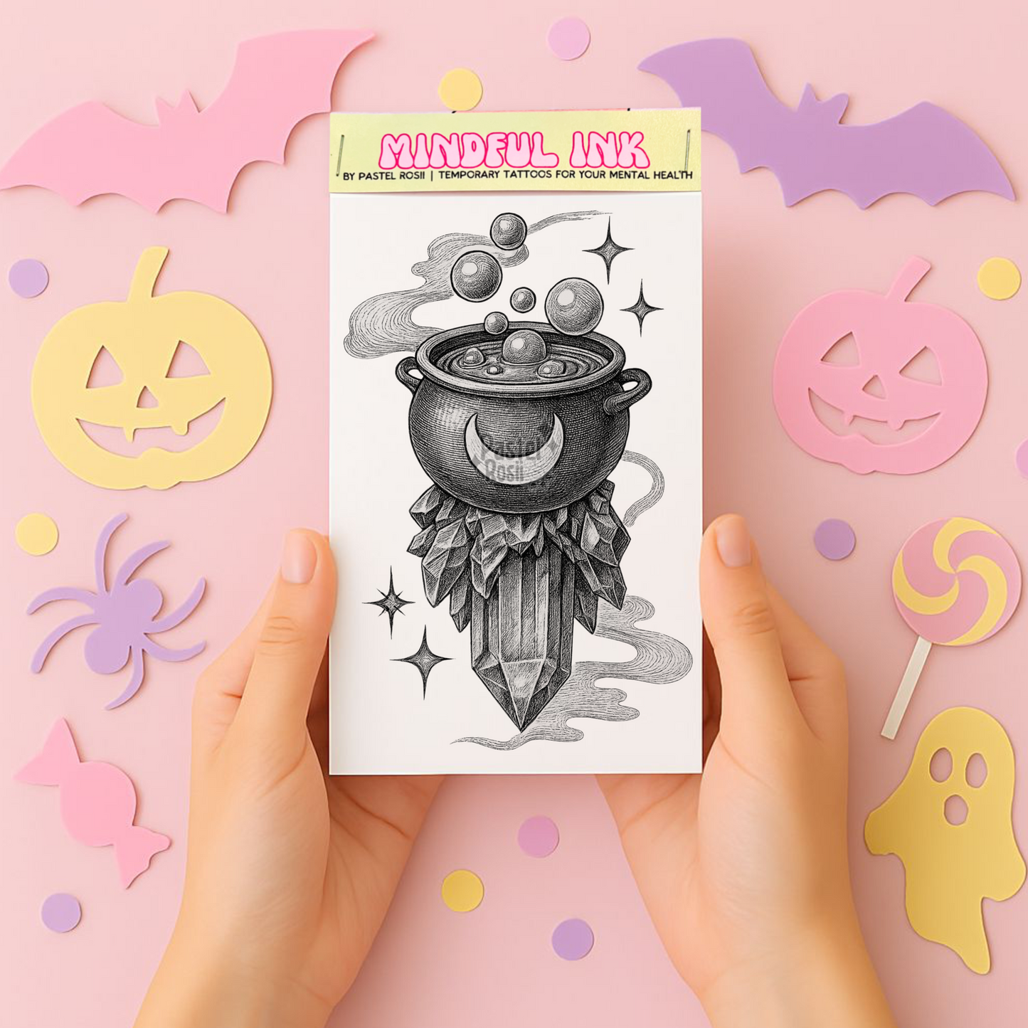 Crystal Brew | Temporary Tattoo