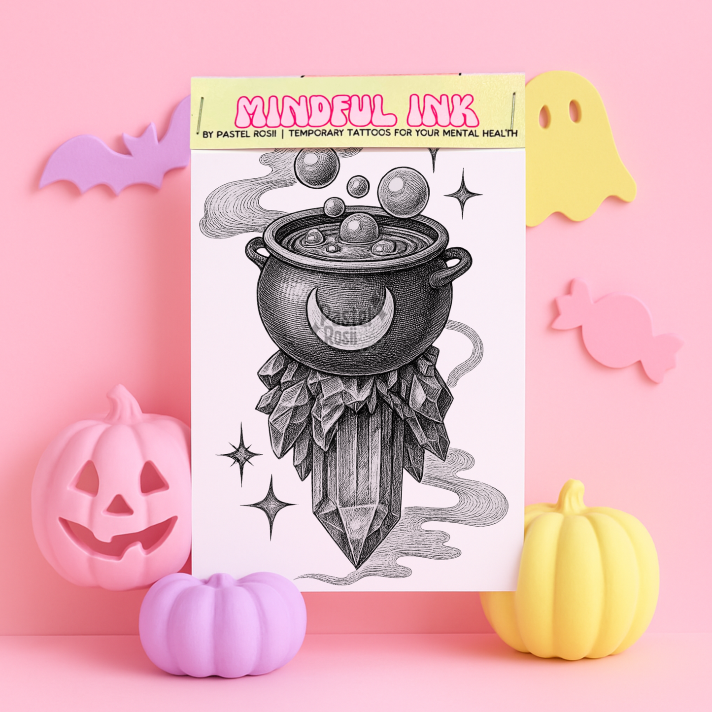 Crystal Brew | Temporary Tattoo