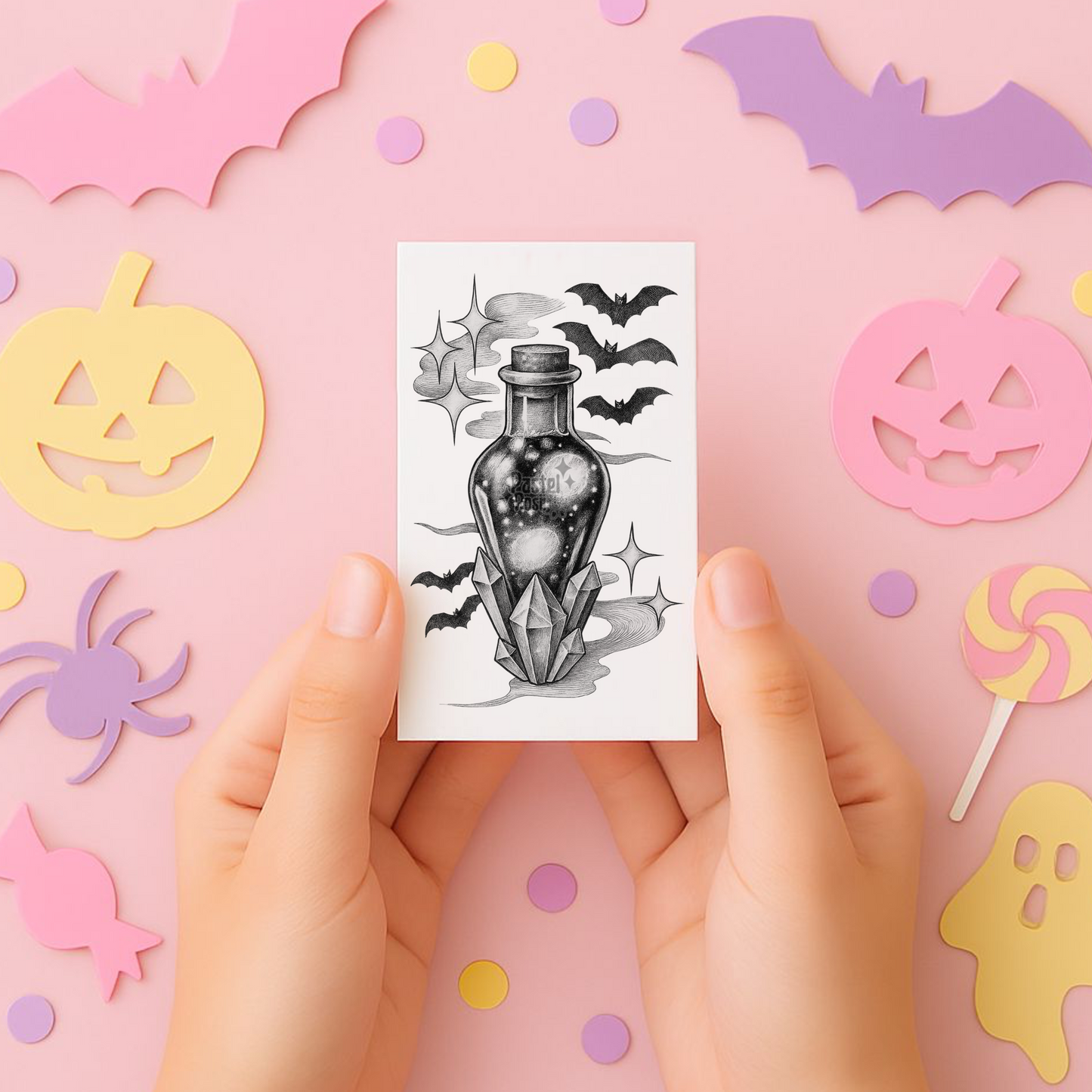 Elixir of Night | Temporary Tattoo