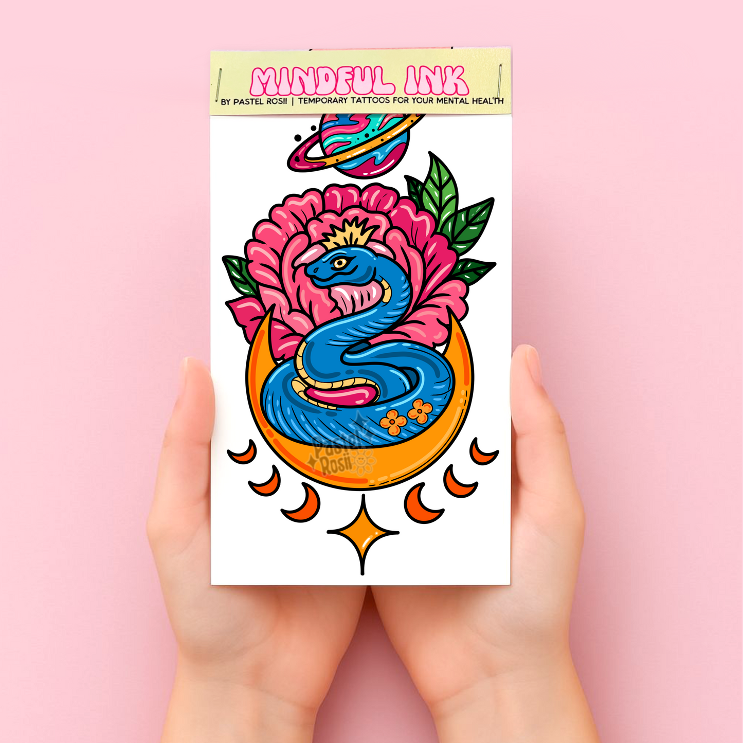 Mooncoil | Temporary Tattoo