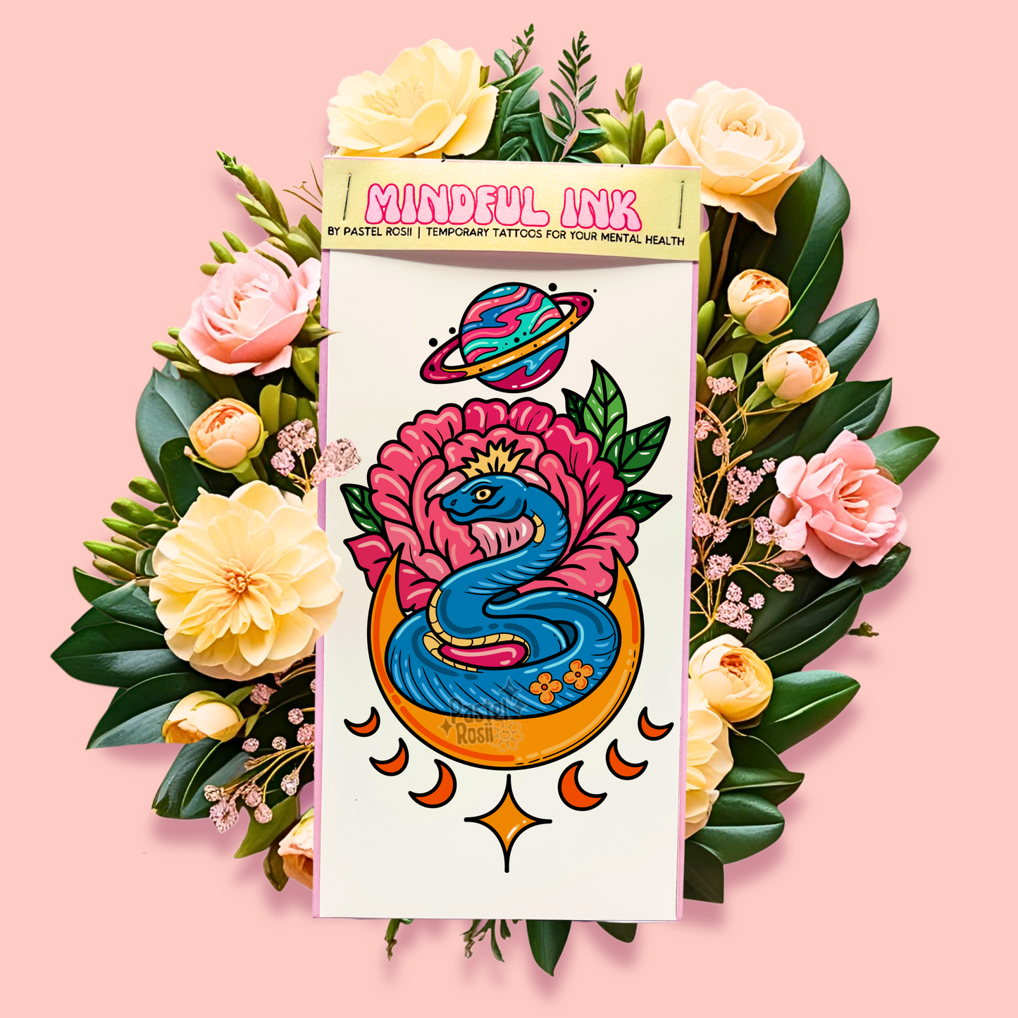 Mooncoil | Temporary Tattoo