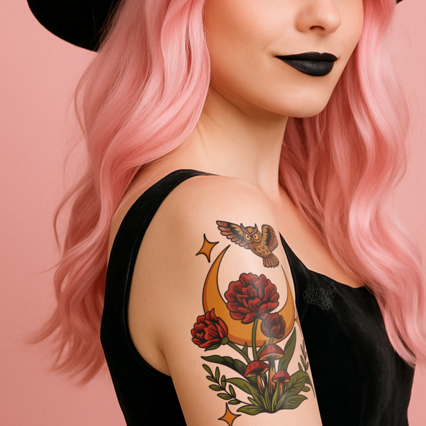 Moonseer | Temporary Tattoo