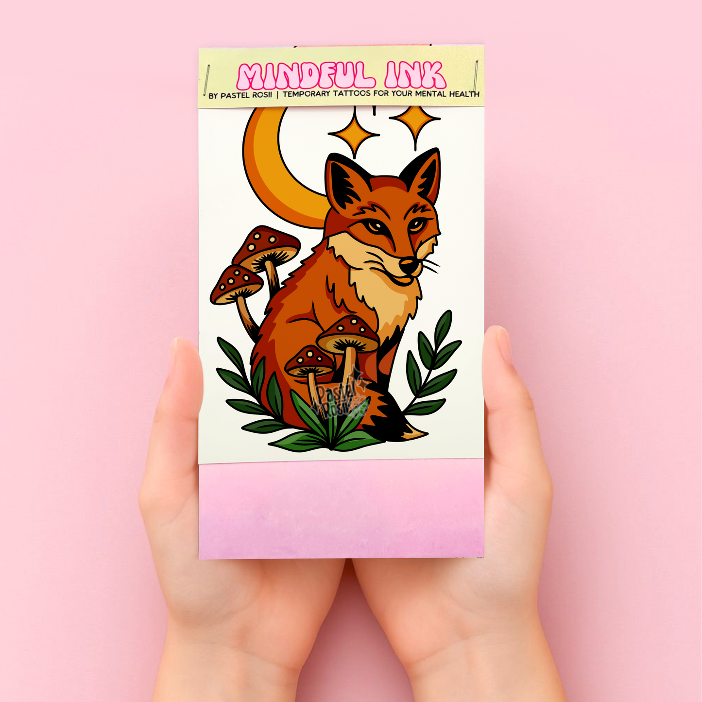 Moonlit Trickster | Temporary Tattoo