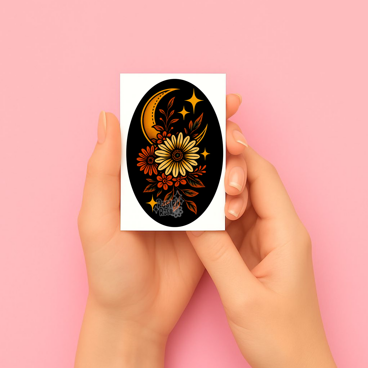 The Darkened Vase | Temporary Tattoo