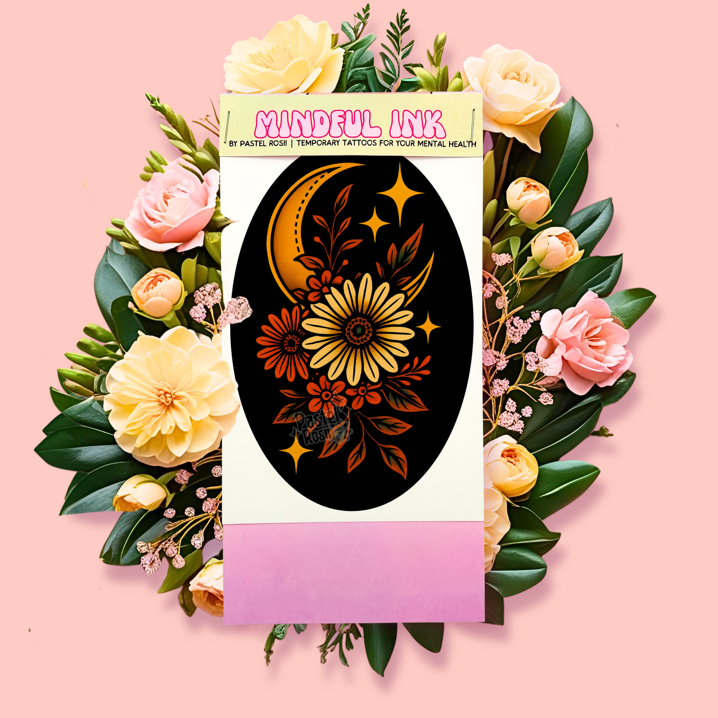 The Darkened Vase | Temporary Tattoo