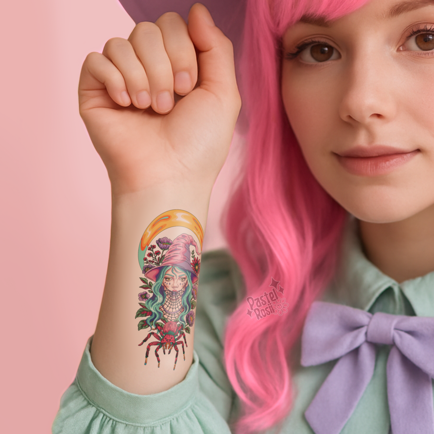 Quiet Hex | Temporary Tattoo