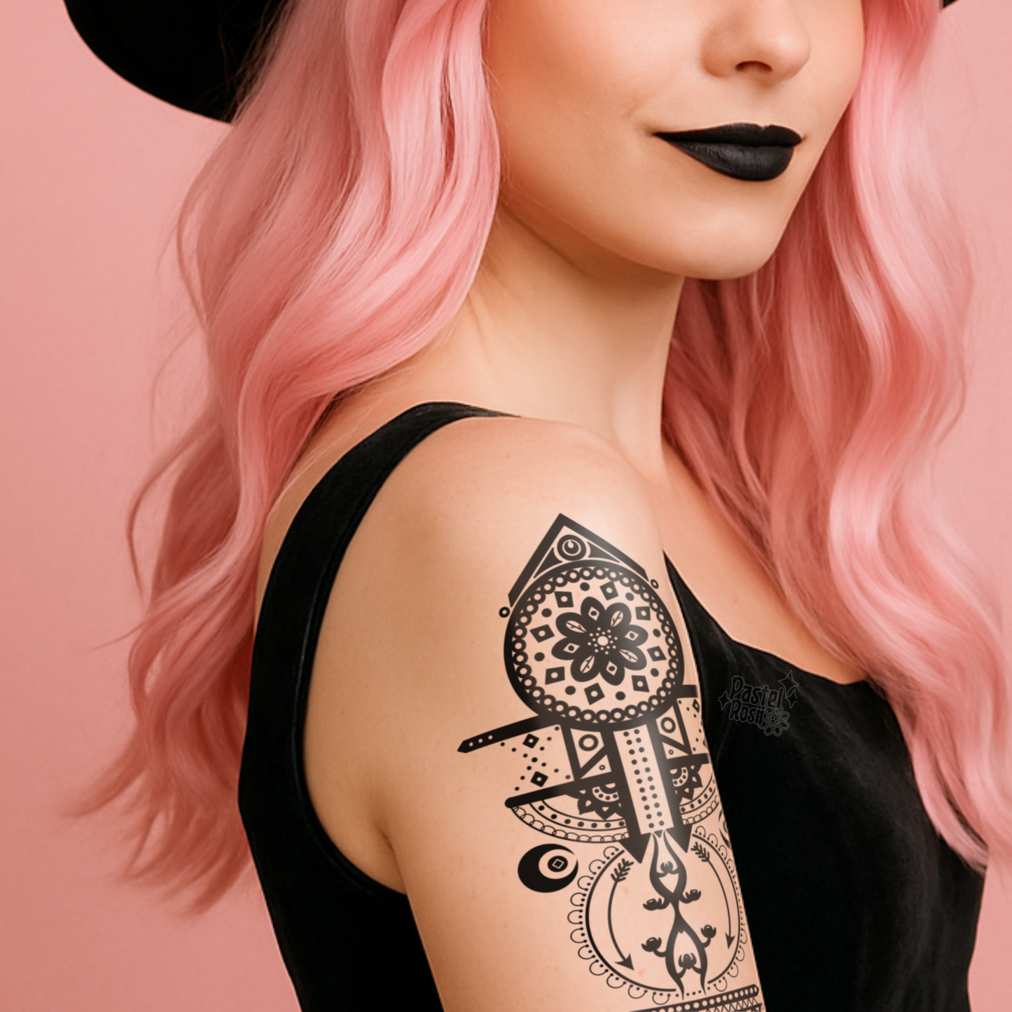 Celestial Mandala | Temporary Tattoo