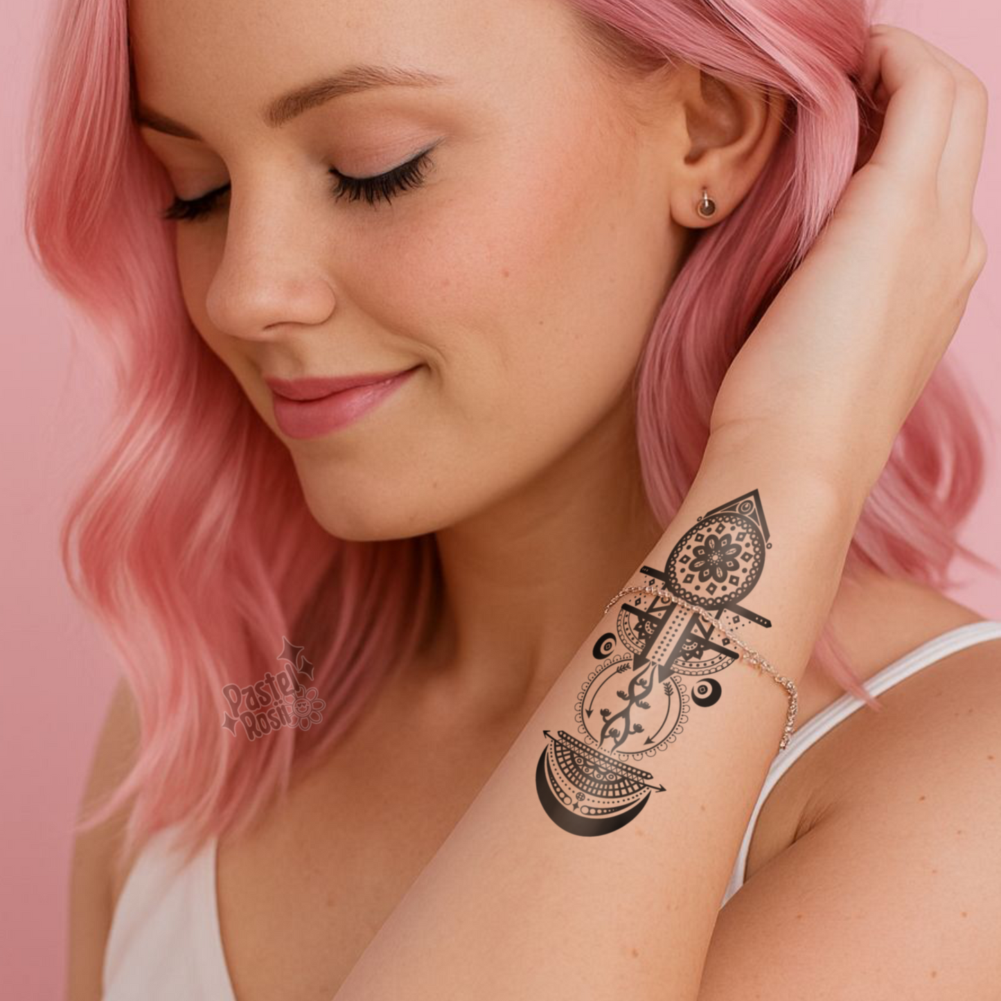 Celestial Mandala | Temporary Tattoo