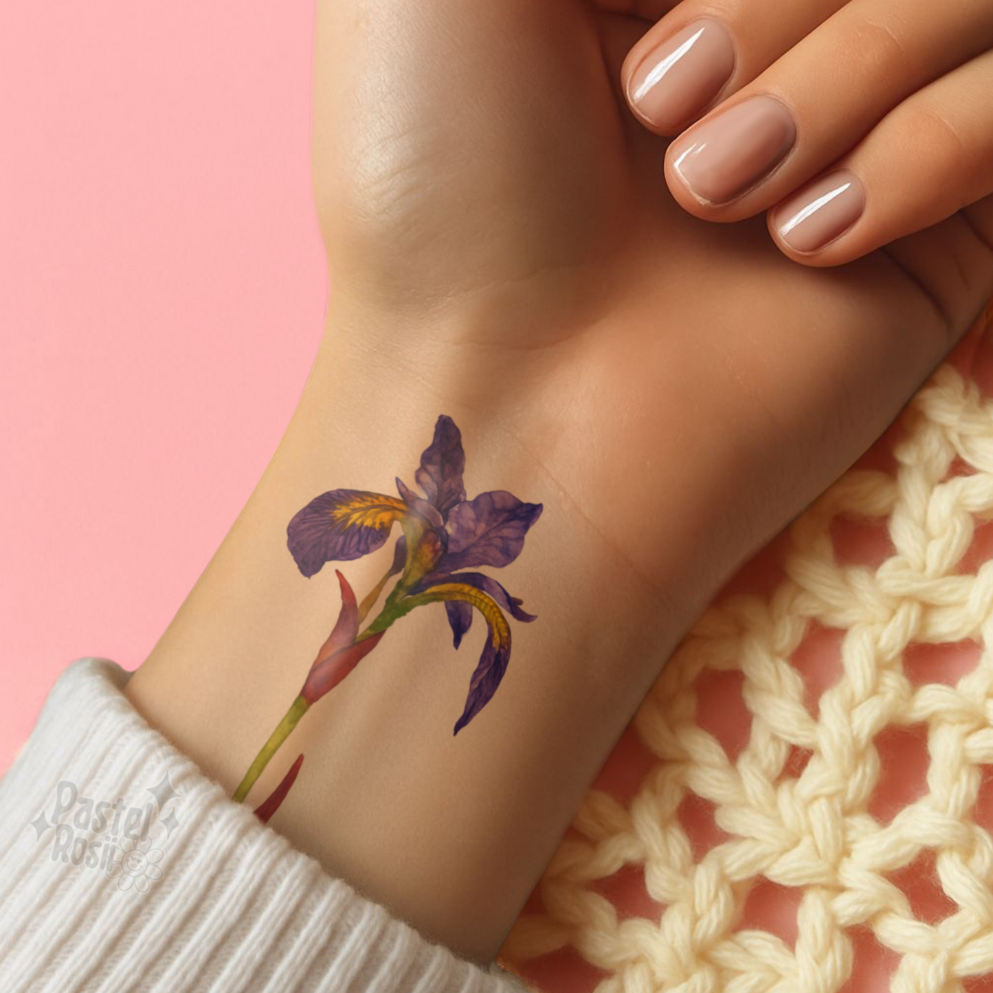 Whispering Bloom | Temporary Tattoo