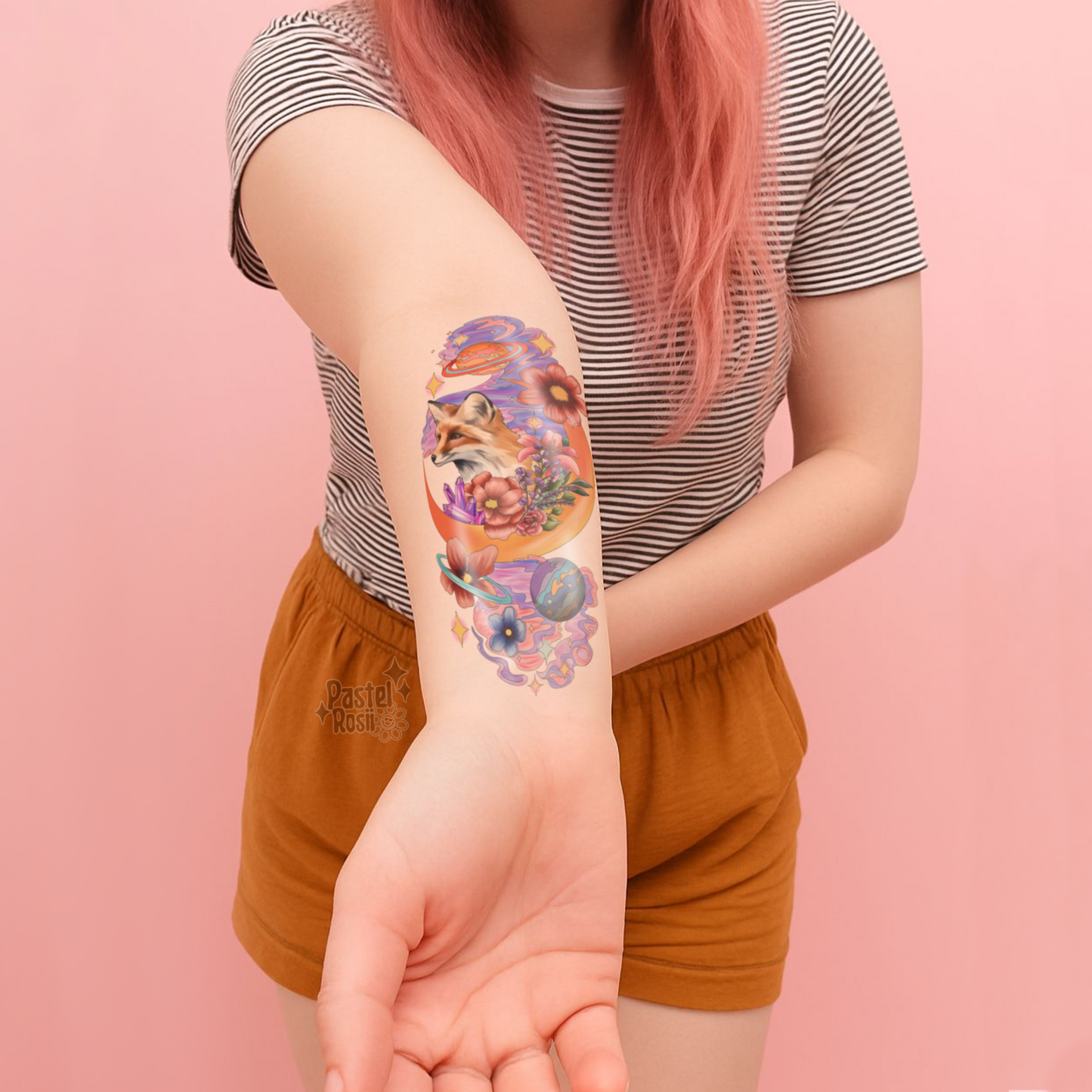 Solar Fox | Temporary Tattoo